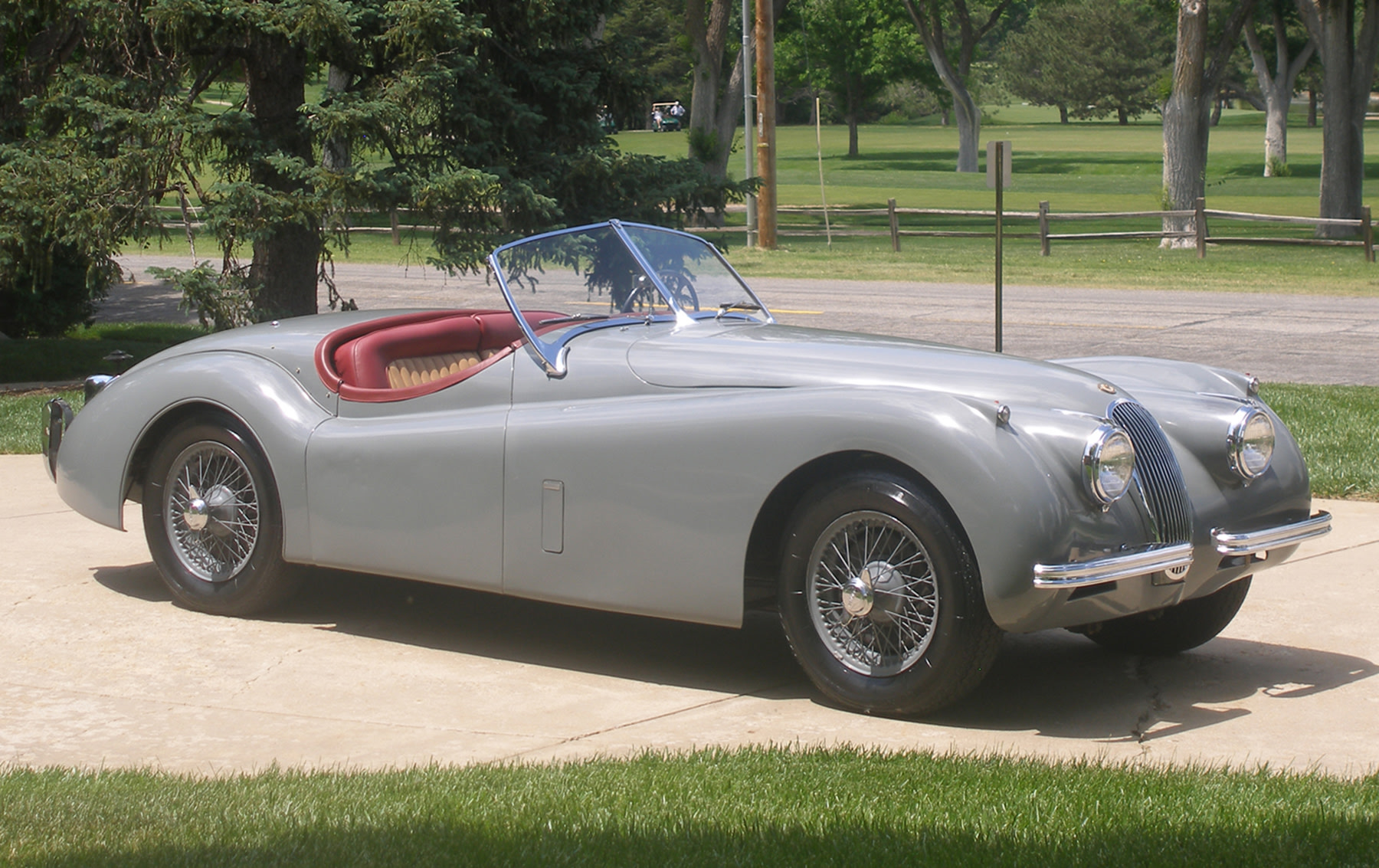 1953 Jaguar XK120 SE Roadster