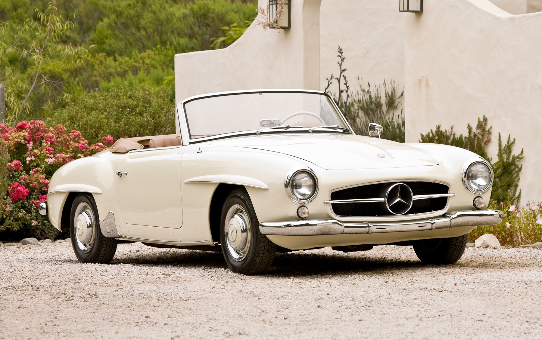 1956 Mercedes-Benz 190 SL-1