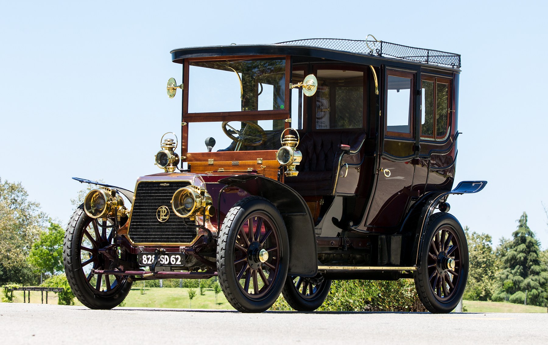 1907 Panhard Et Levassor Model U2 Transformable Seven-Passenger Town Car