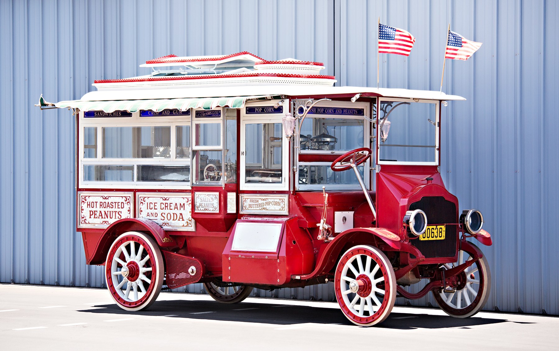 1915 Cretors Model C Popcorn Wagon