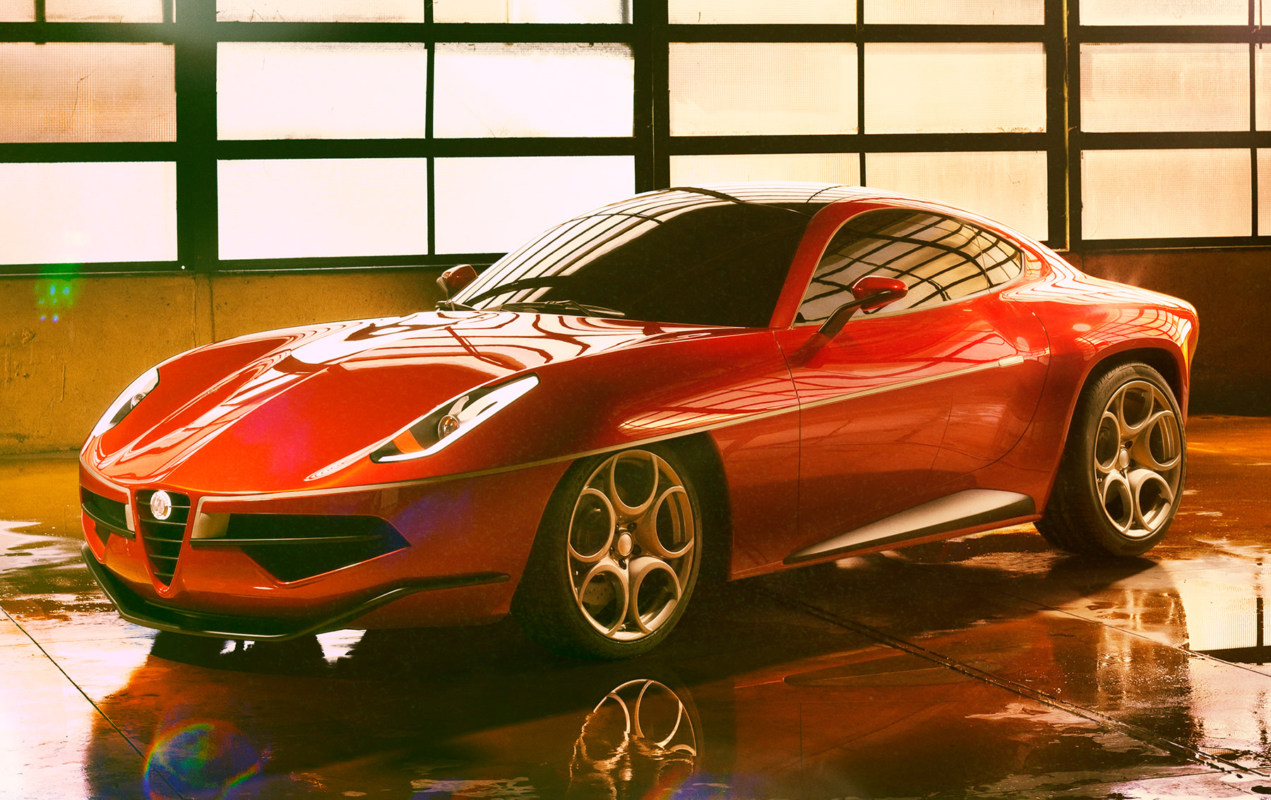 2012 Alfa Romeo Disco Volante By Touring Full-Scale Design Model