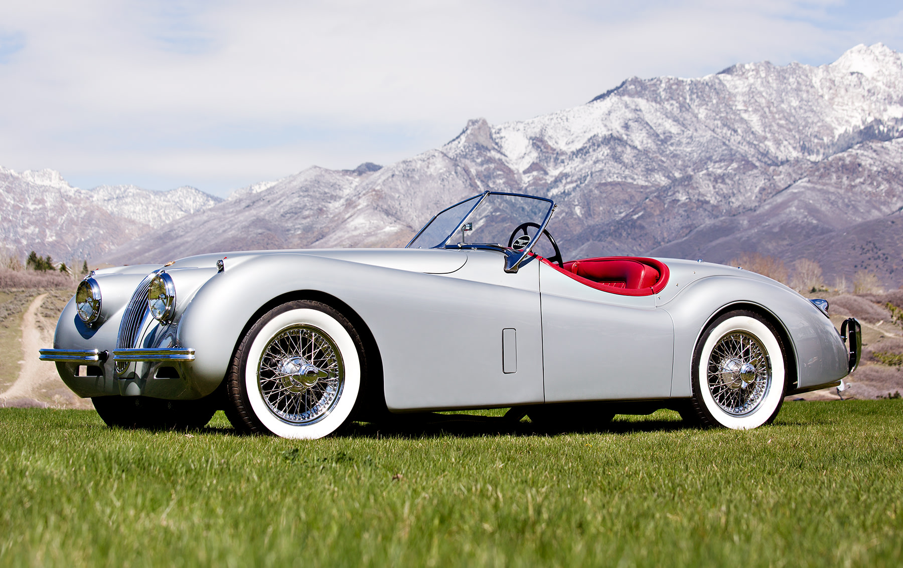 1954 Jaguar XK120 SE Roadster-1