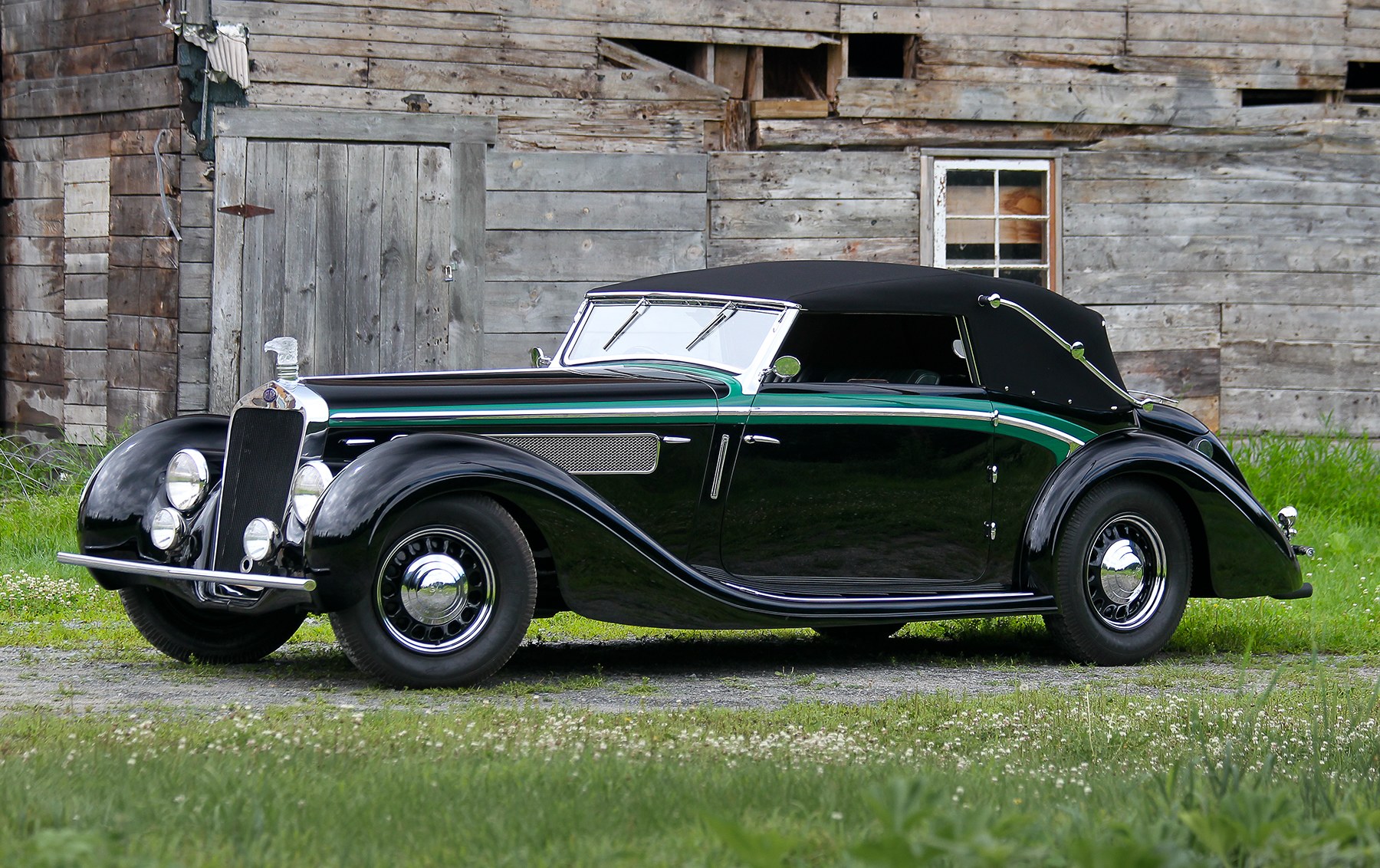 1937 Delage D8-120 Deltasport Three-Position Cabriolet