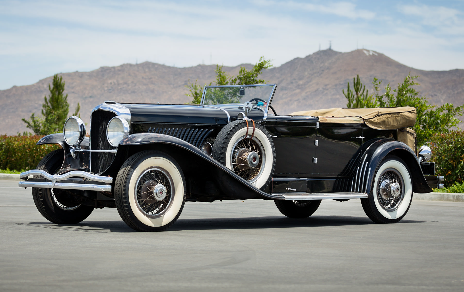 1929 Duesenberg Model J Convertible Sedan-2