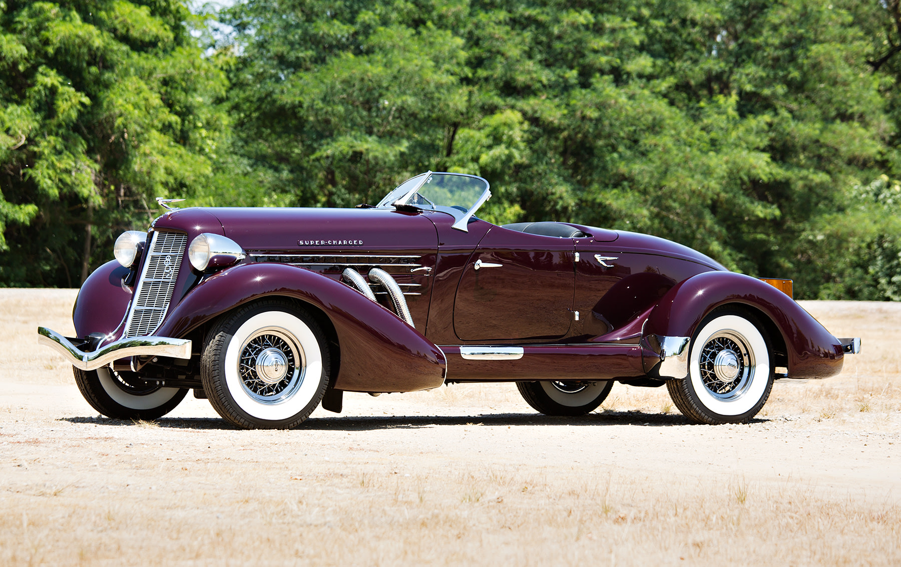 1936 Auburn 852 SC Boattail Speedster-2