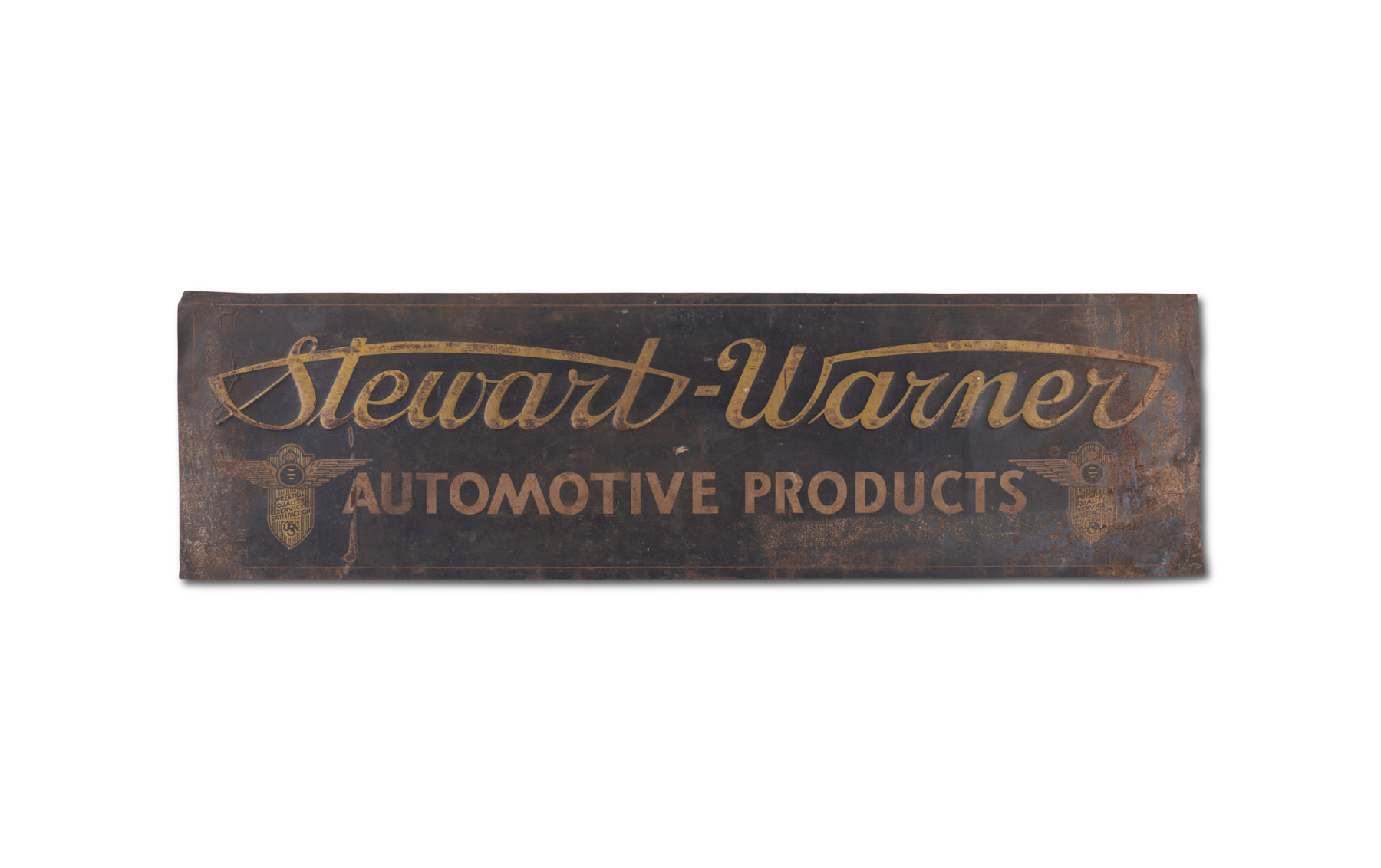 Stewart-Warner Automotive Products Sign
