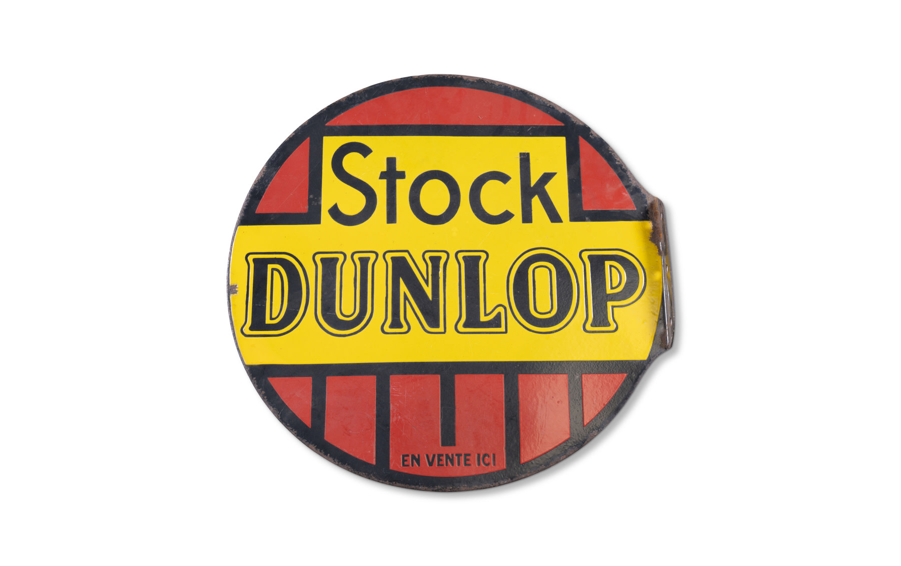 Dunlop Stock Sign, Double Sided