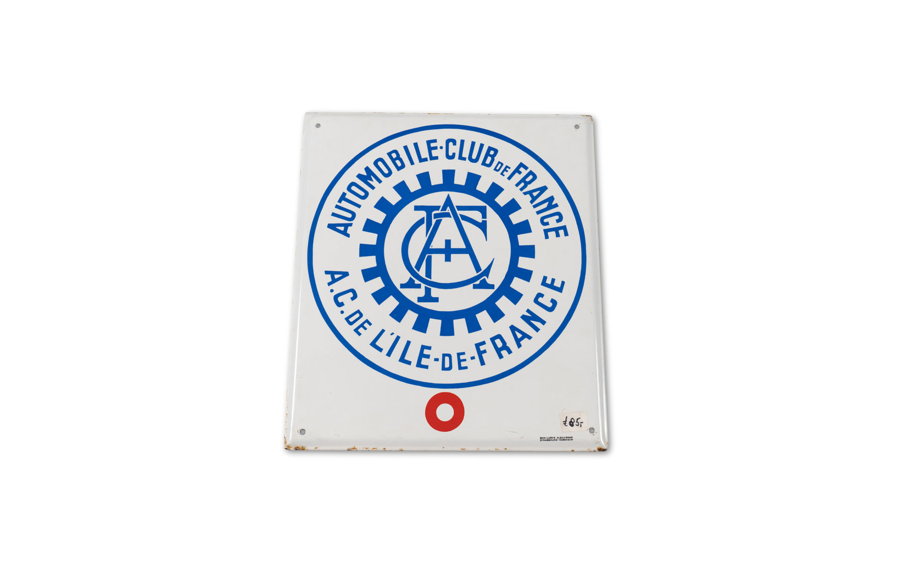 Automobile Club de France Sign