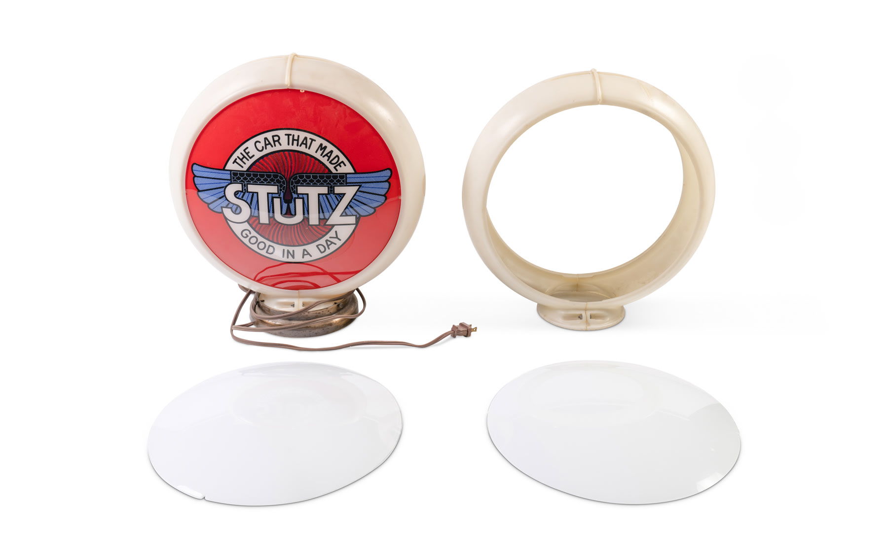 Stutz Illuminated Globe with Additional Plastic Housing