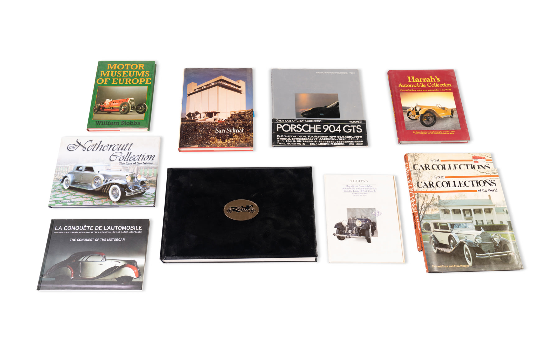 Assorted Books on Famous Car Collections