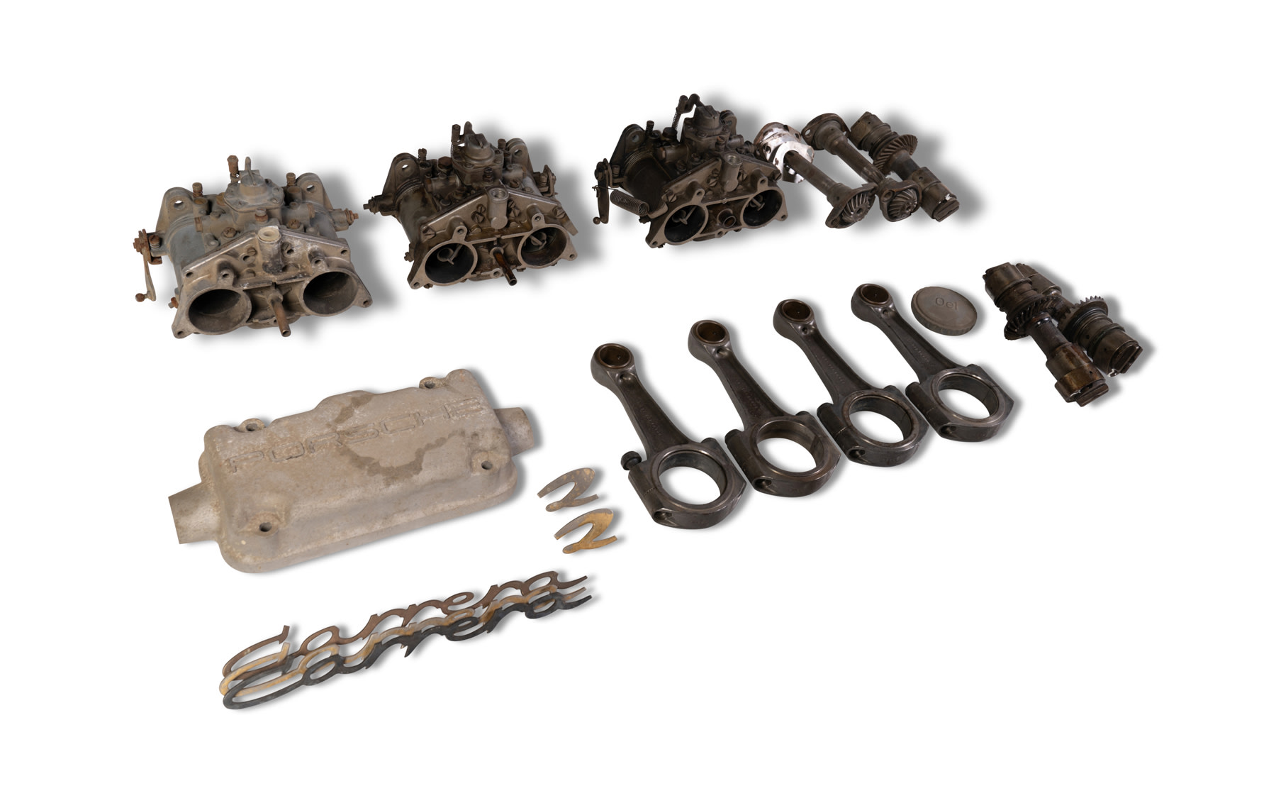 Assorted Porsche 356 Carrera Components