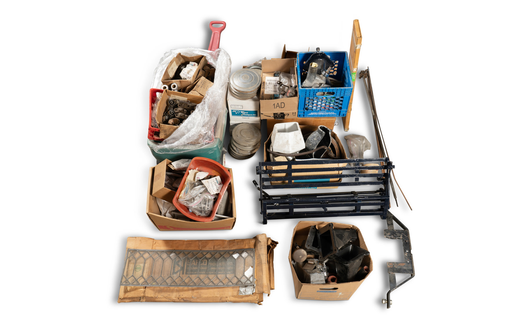 Assorted Automotive Parts, Some Believed to Be for Stutz