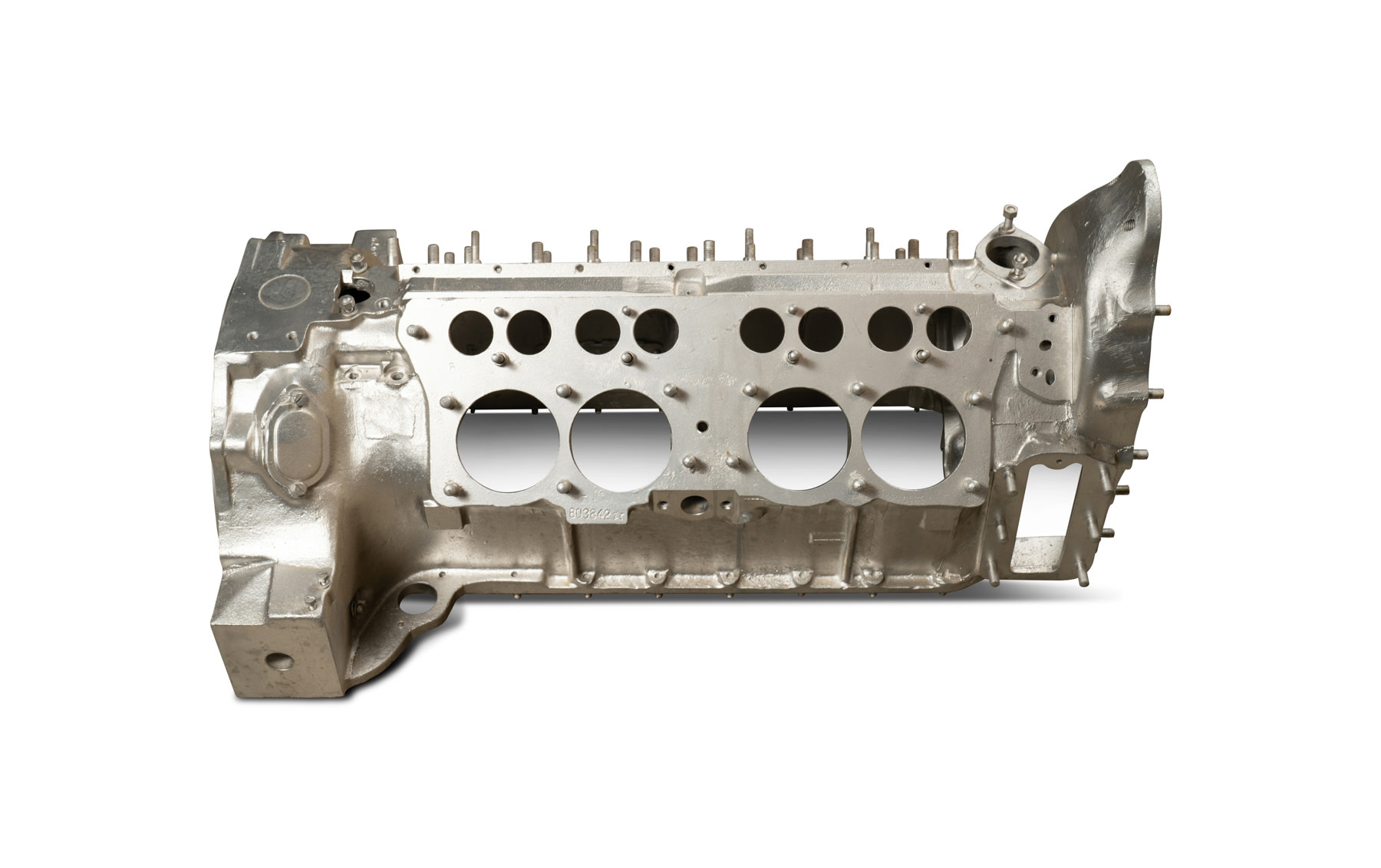 Alloy V-8 Engine Crankcase of Unknown Origin