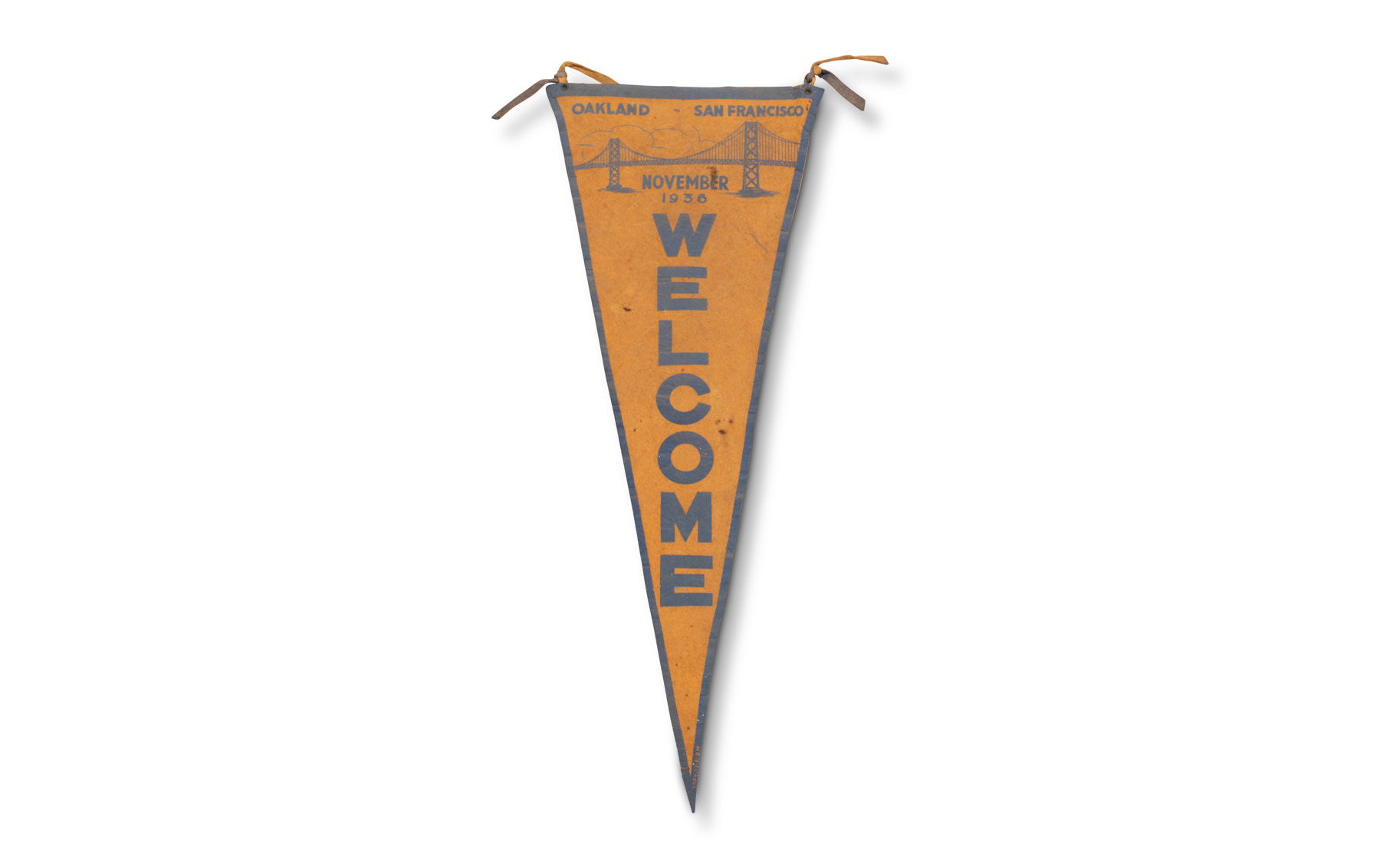 Oakland-San Francisco Welcome Pennant