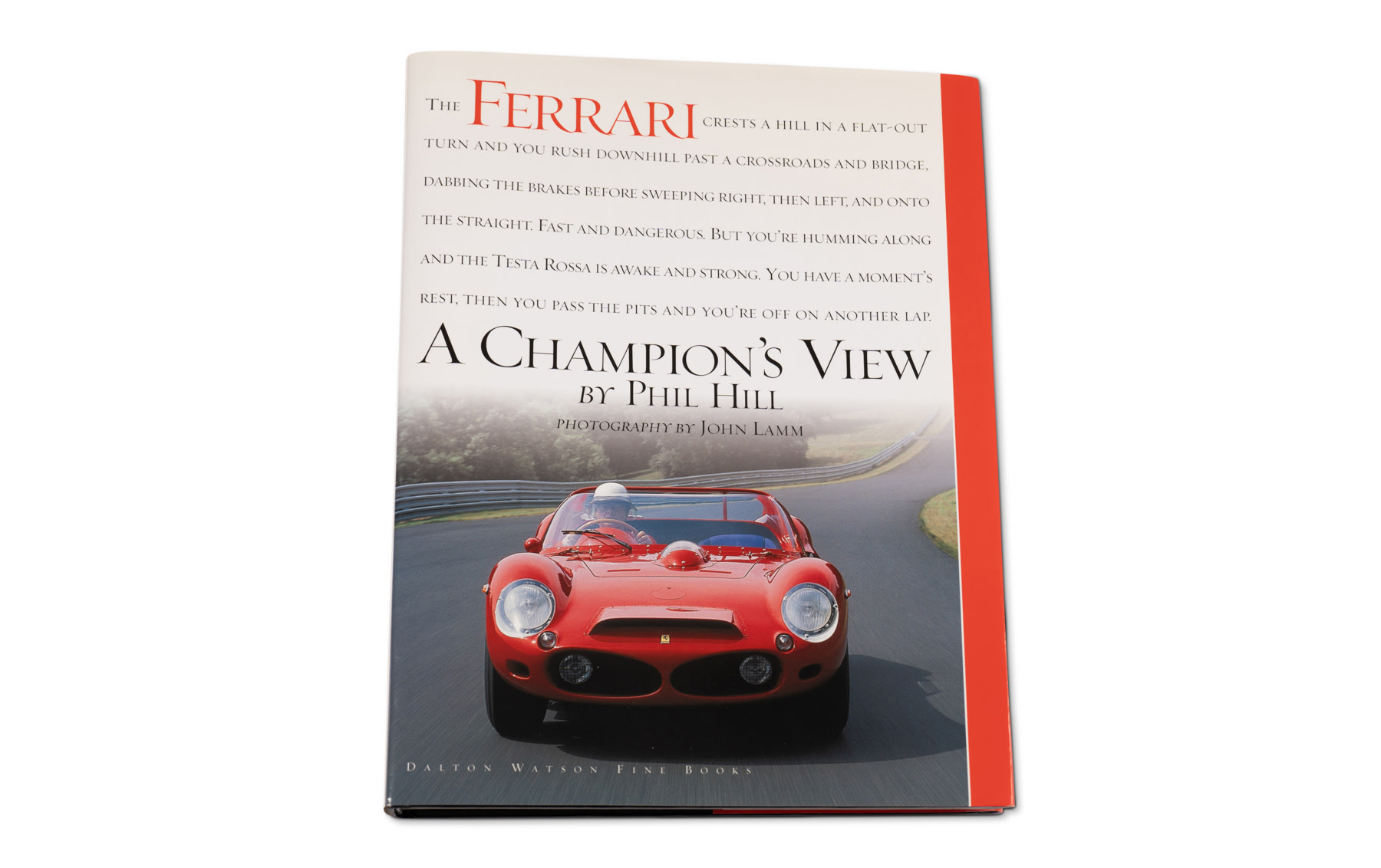 Ferrari - A Champion’s View by Phil Hill, Autographed by Phil Hill