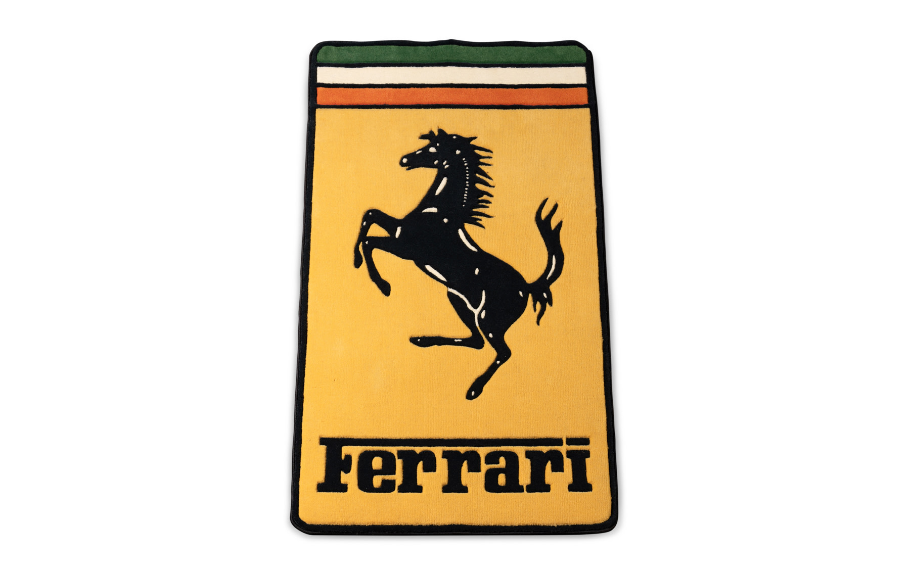 Ferrari Logo Tapestry by Keith Collins