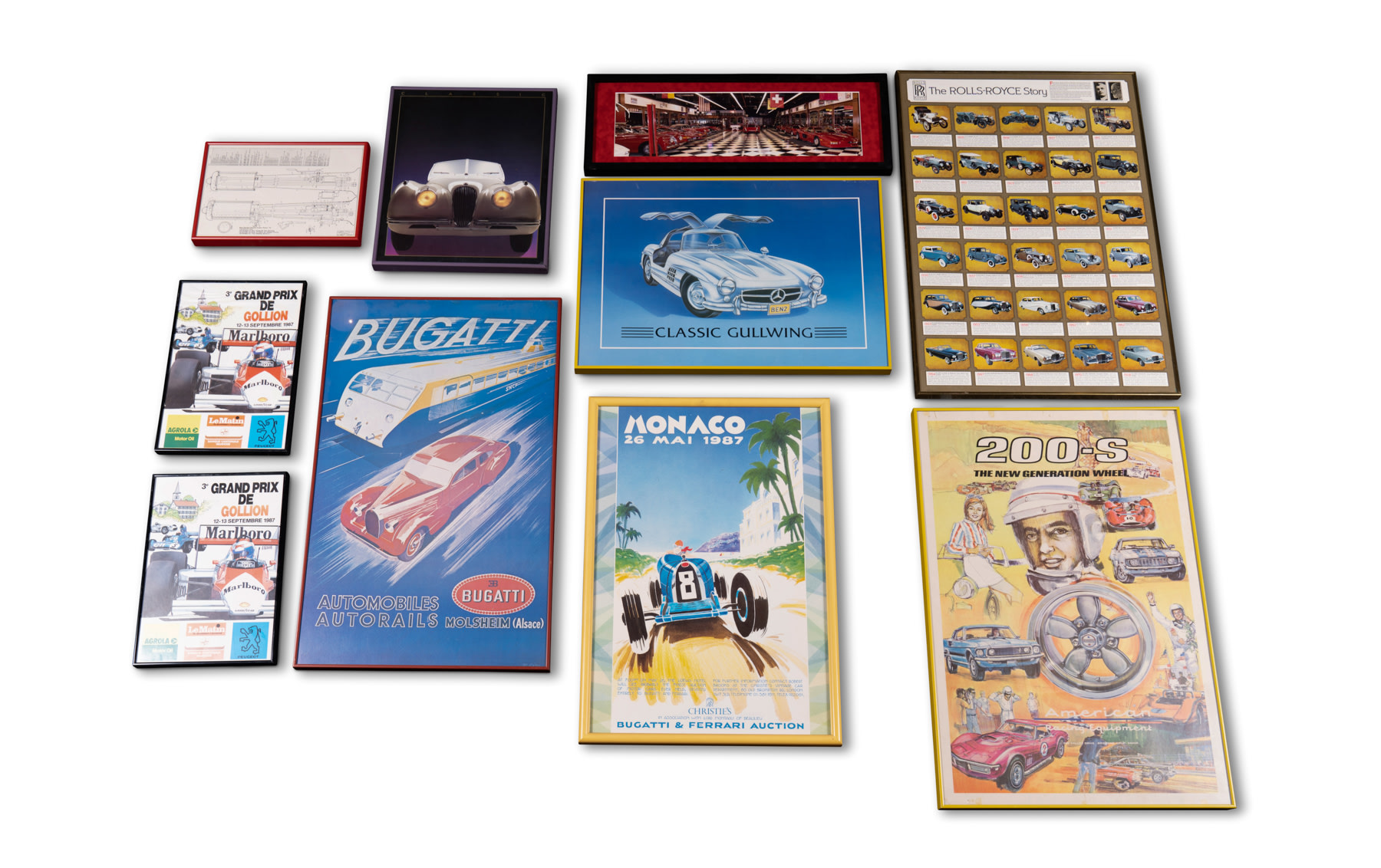 Assorted Automotive Posters