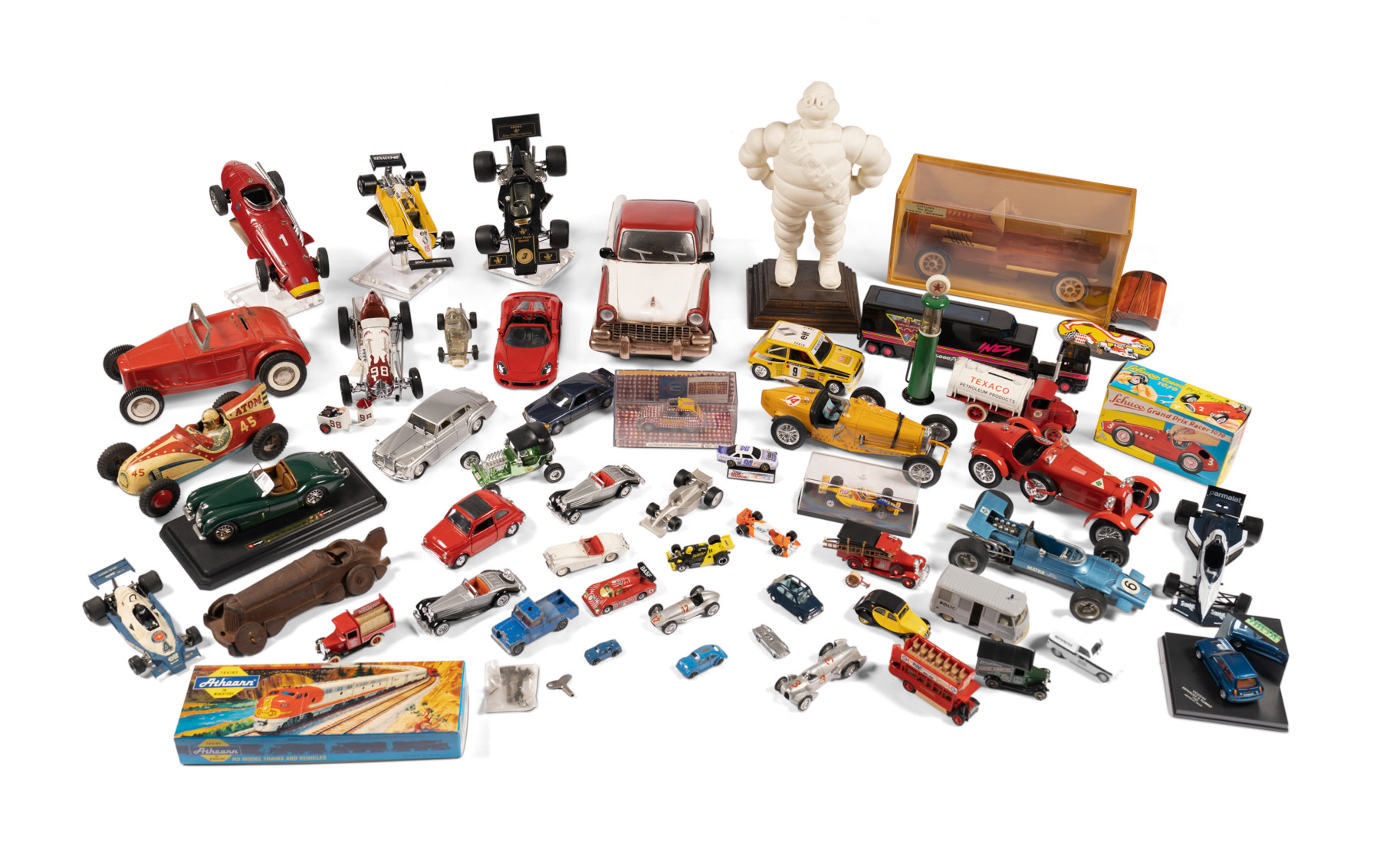 Assorted Toy Cars and Models 