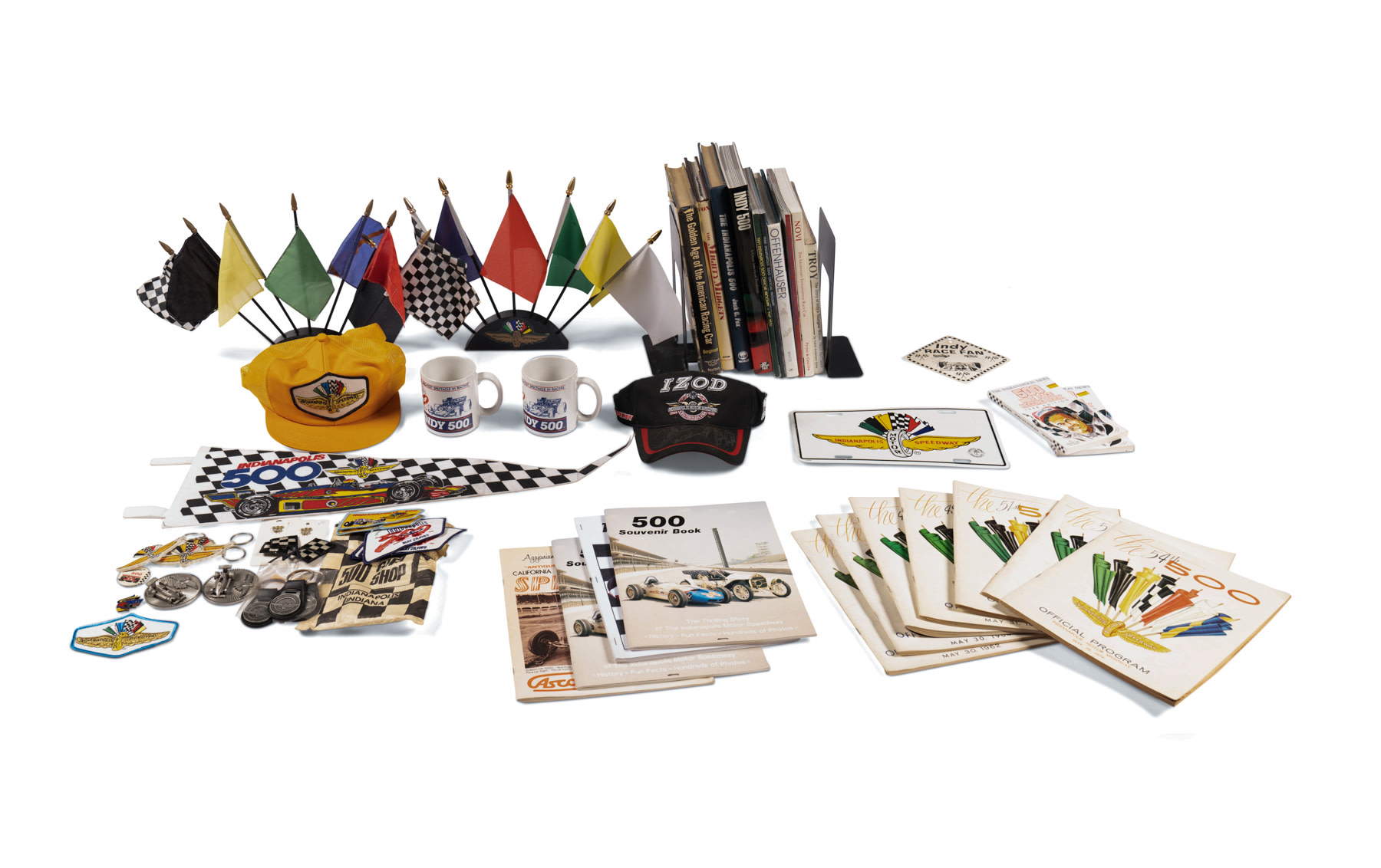 Assorted Indy 500 Memorabilia, Including Programs