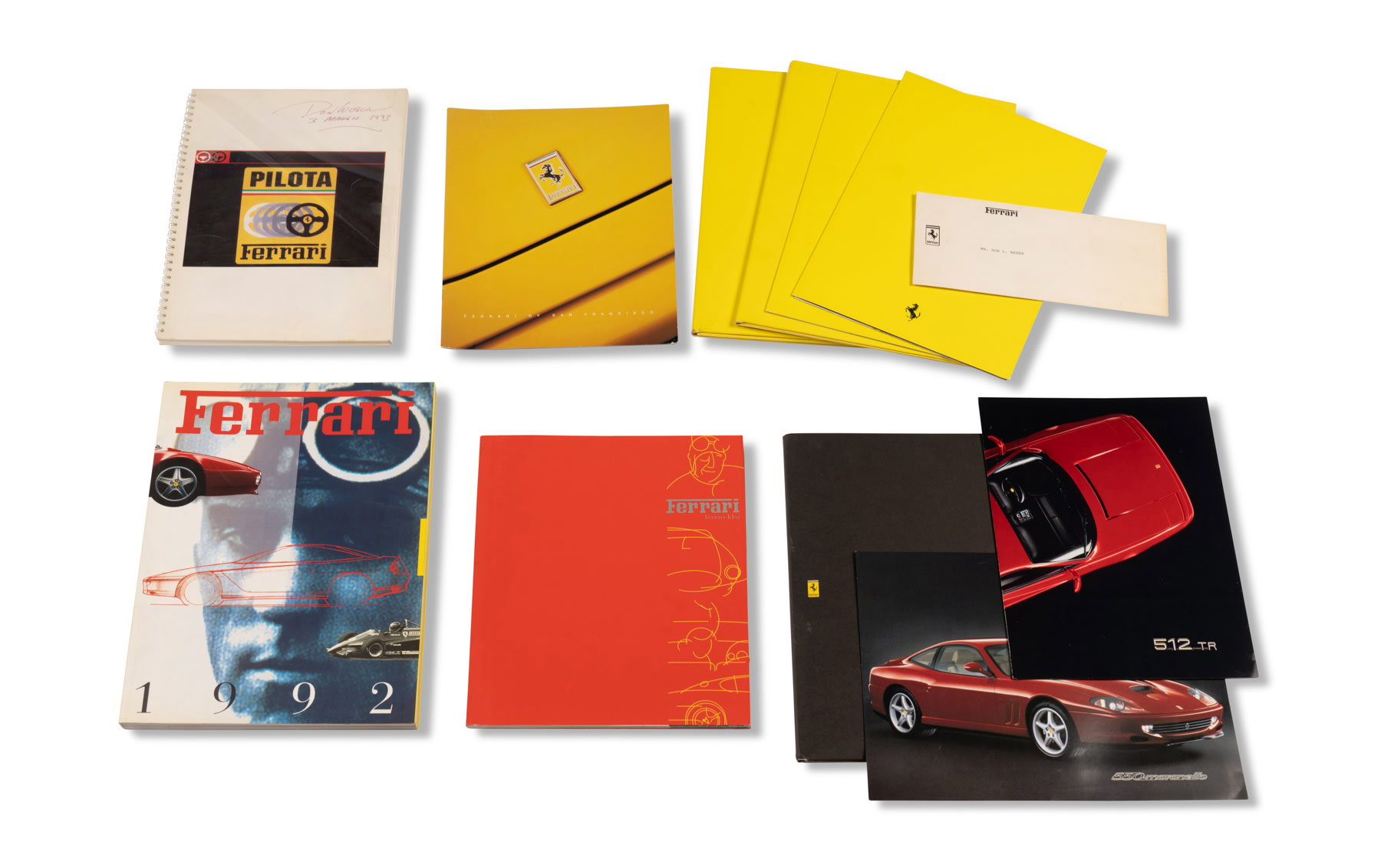 Assorted Ferrari Literature, 1990-2000