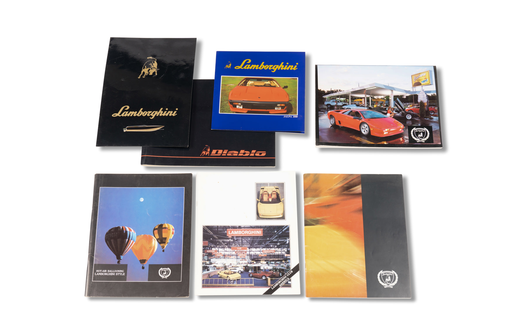 Assorted Lamborghini and Lamborghini Club Literature