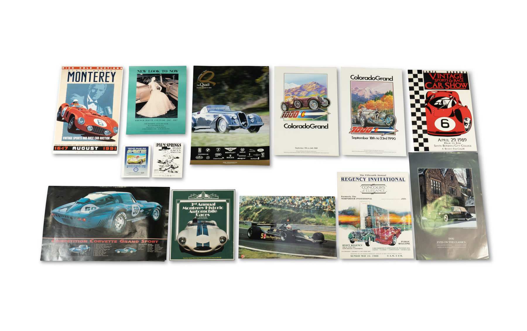 Assorted Event and Automotive Posters