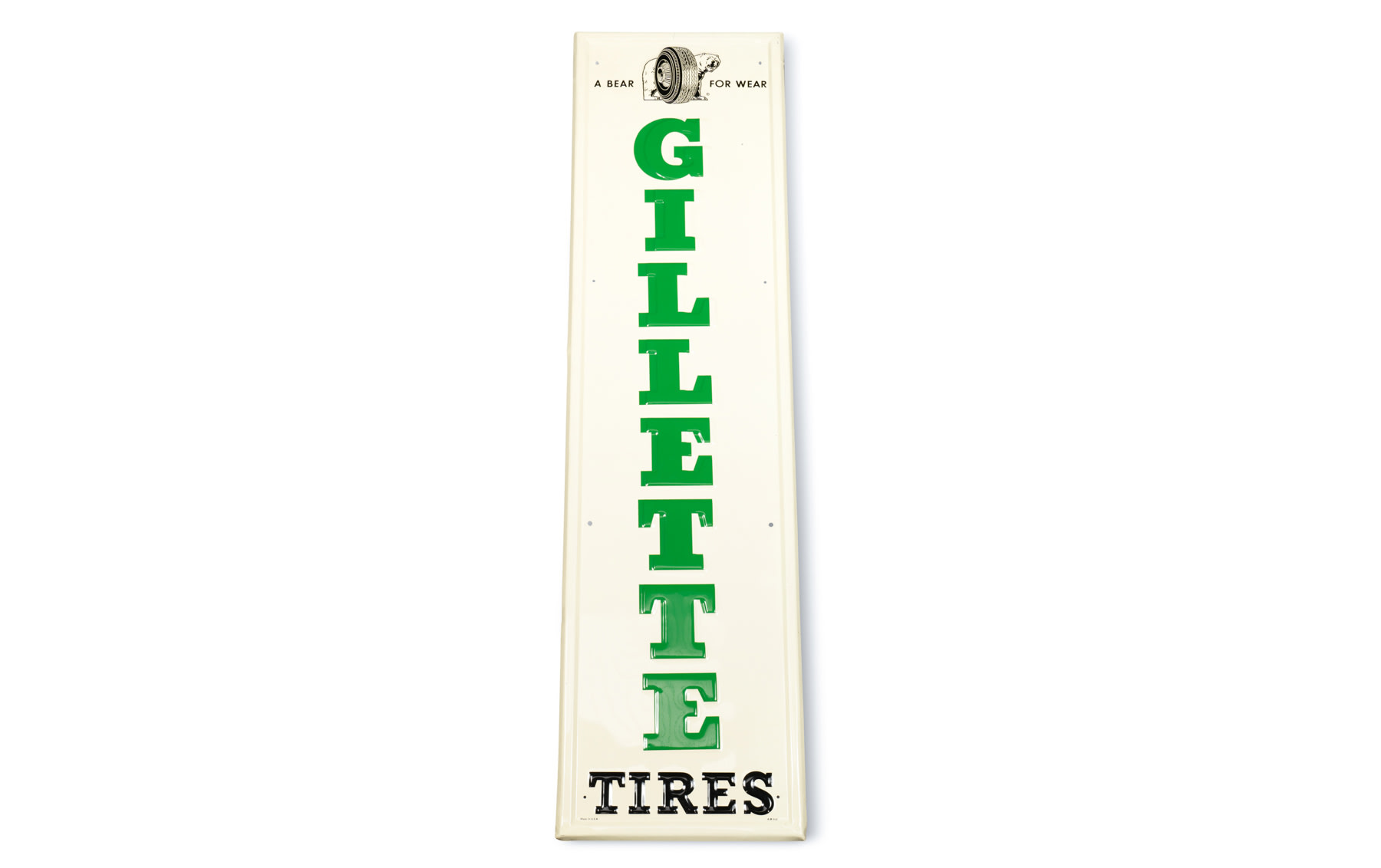 Gillette Tire Sign