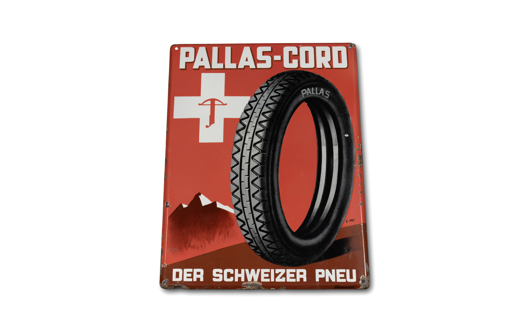 Pallas-Cord Tire Sign