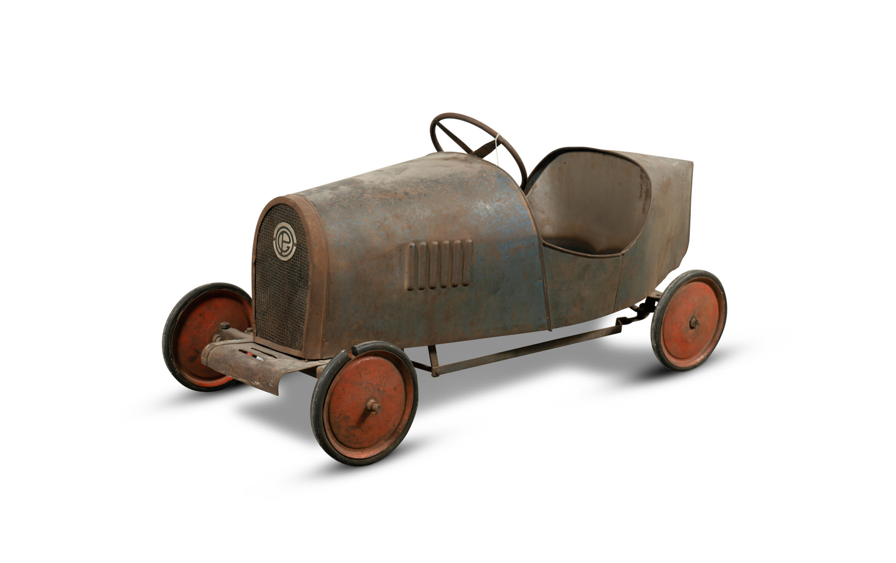 Vintage Grand Prix Bugatti Child's Car