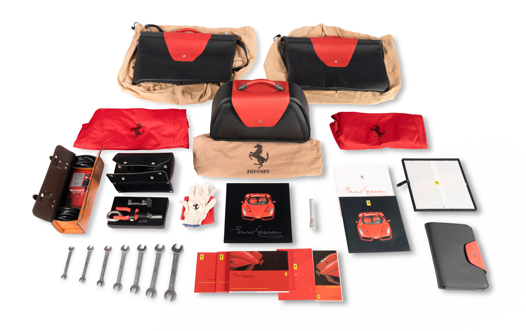 Ferrari Enzo Tool Kit, Books, Luggage, and Original Accessories