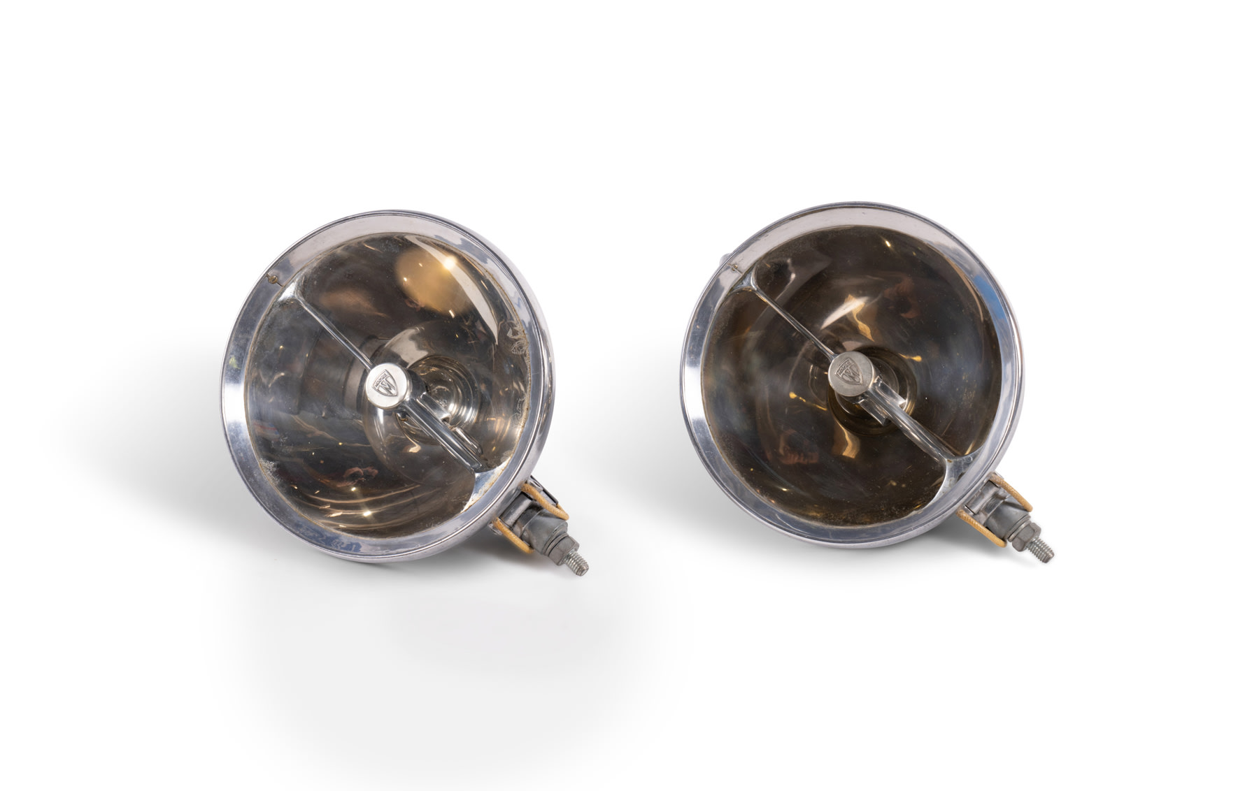 Pair of Marchal Headlamps for Bugatti Grand Prix