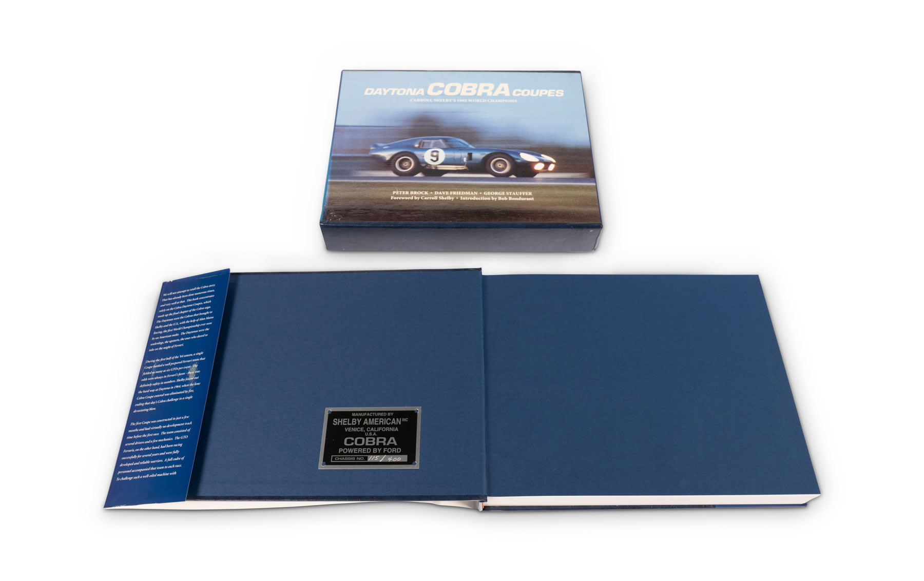 Daytona Cobra Coupes: Carroll Shelby's 1965 World Champions by Peter Brock, No. 115 of 400