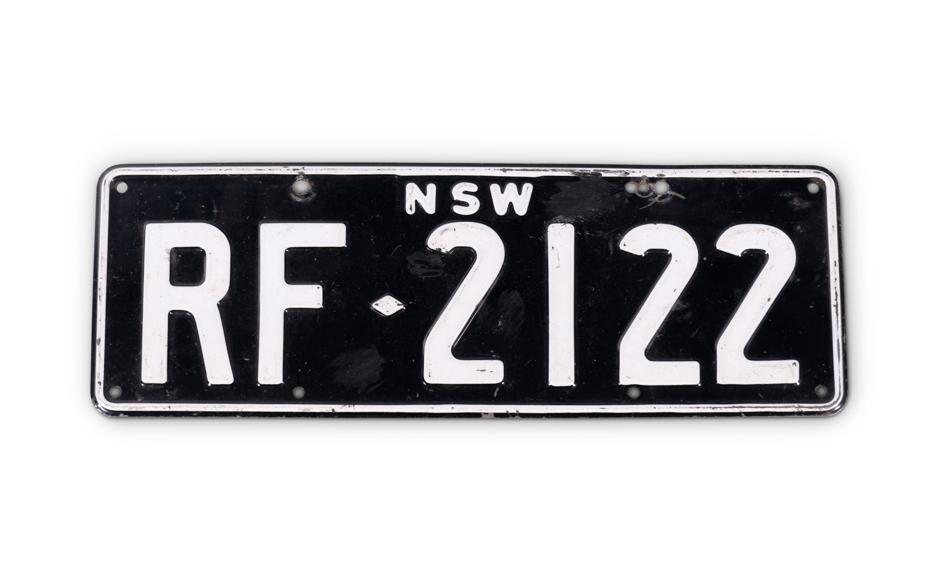 Australian New South Wales License Plate