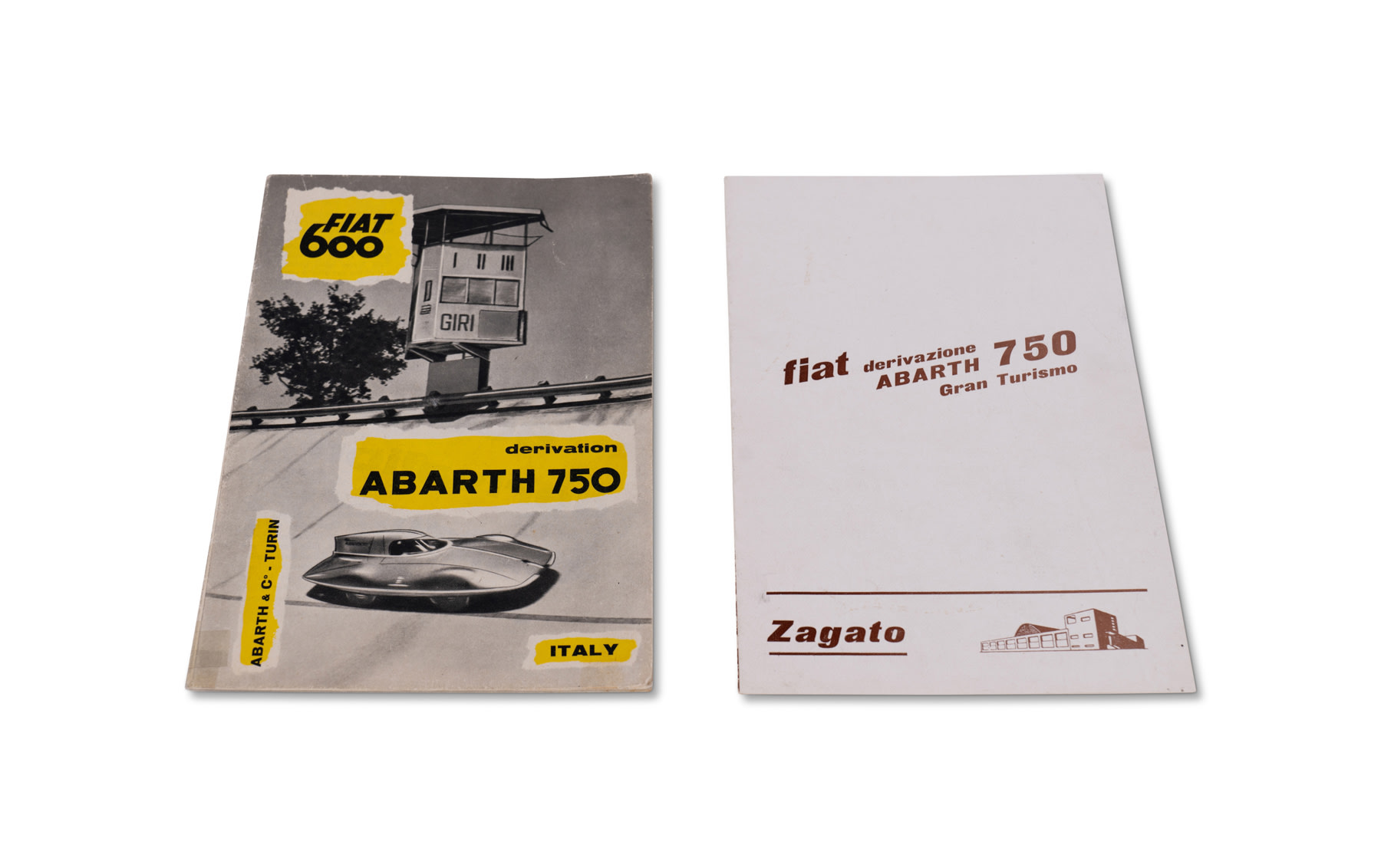 Abarth 750 Sales Brochures