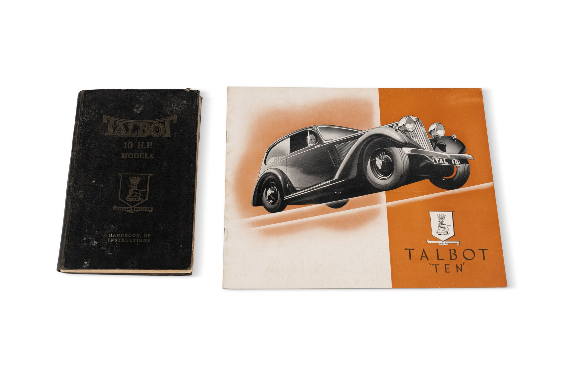Talbot Ten Sales Brochure and Instruction Handbook