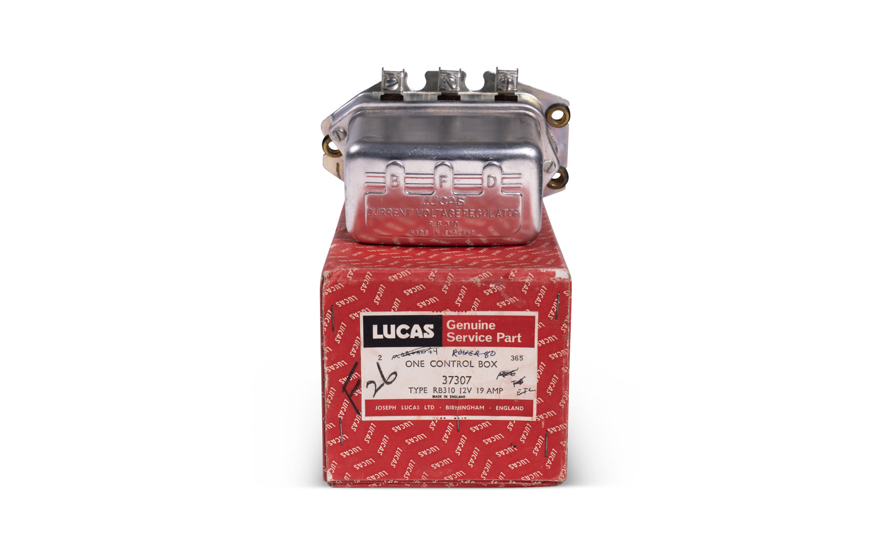 Lucas Voltage Regulator, 12 Volt, 1965