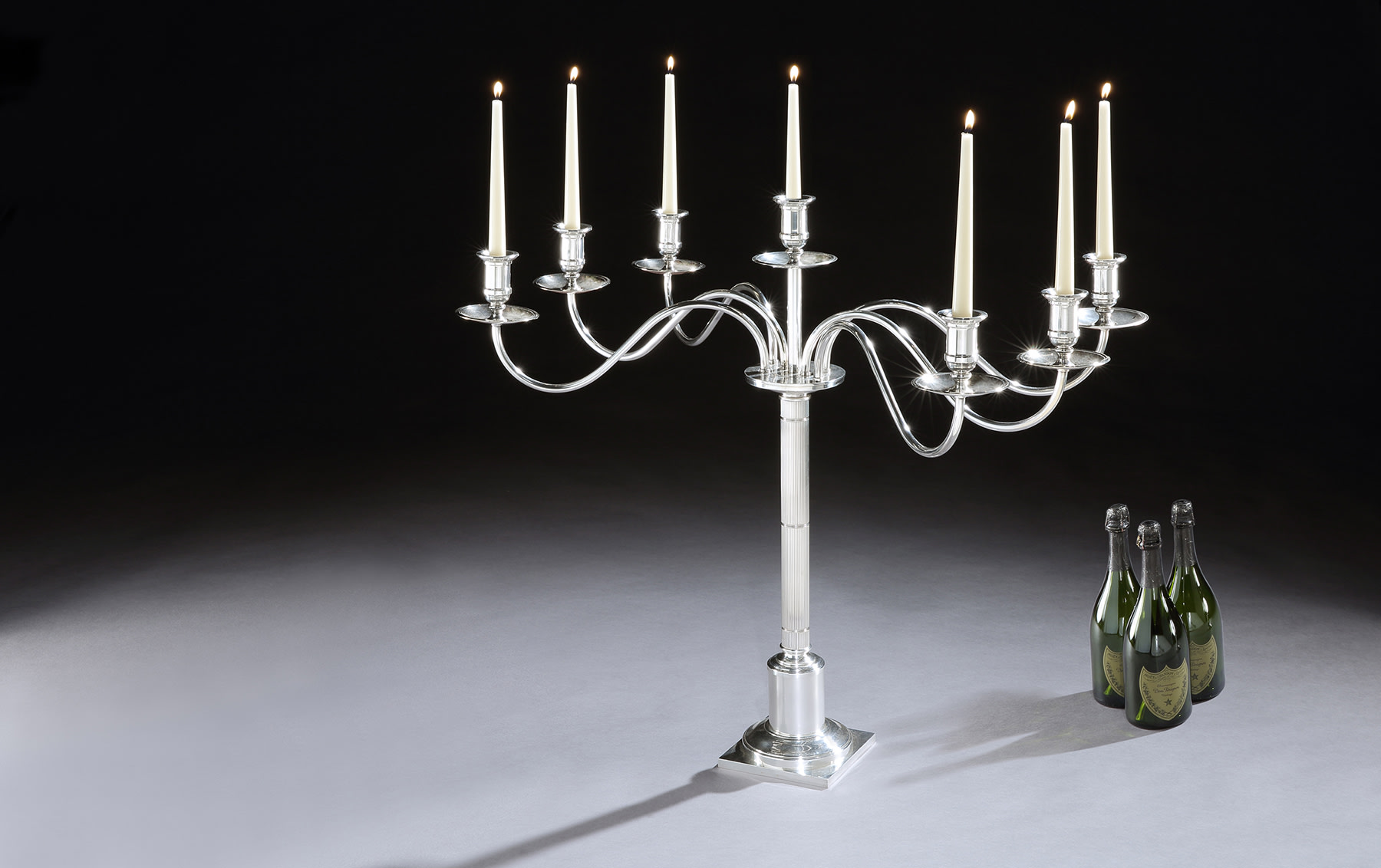 Large Candelabra by Christofle, c. 1950s