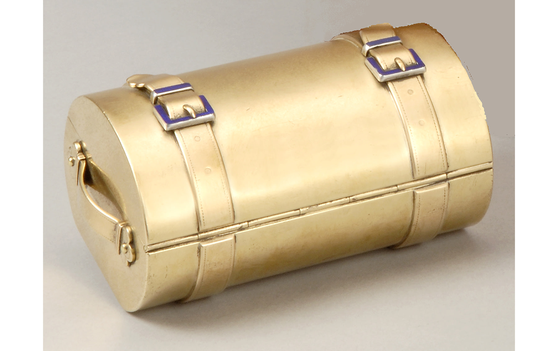 Domed Jewel Box in the Form of a Trunk, c. 1920