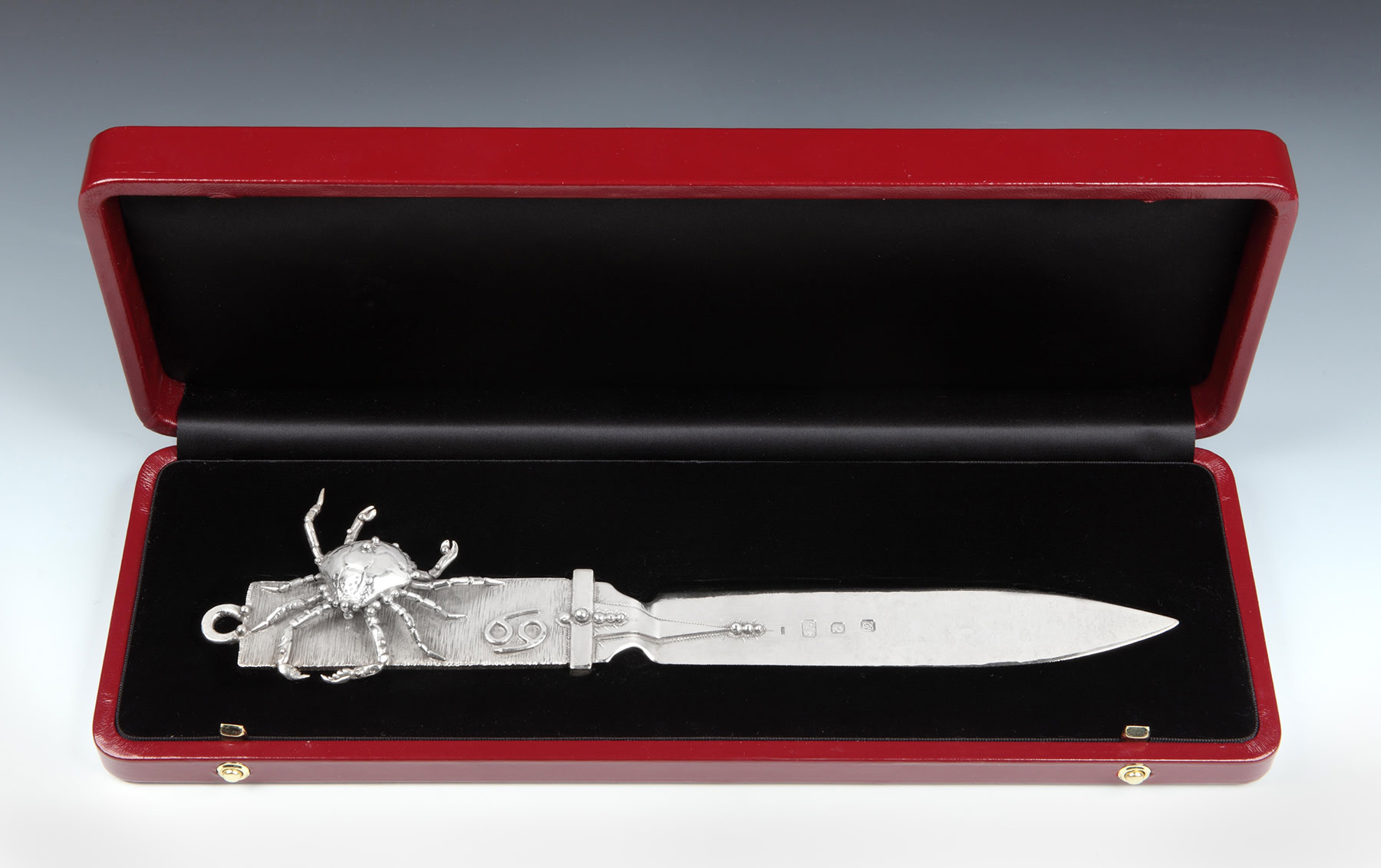 Sterling Silver Letter Opener, Michael Allen Burton, c. 1990
