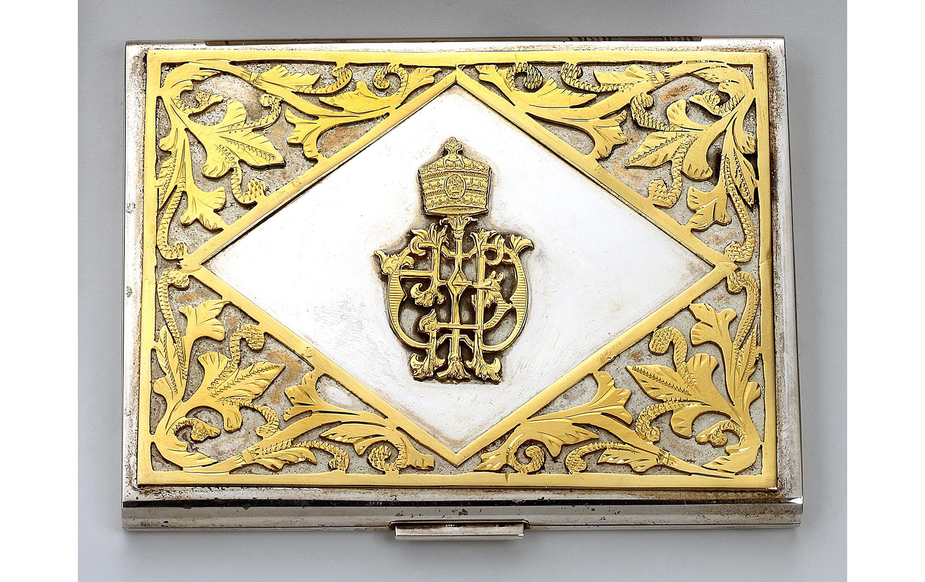 Cigarette Case Presented by Ethiopian Emperor Haile Salassie I to Astronaut Leroy Gordon Cooper, 1966