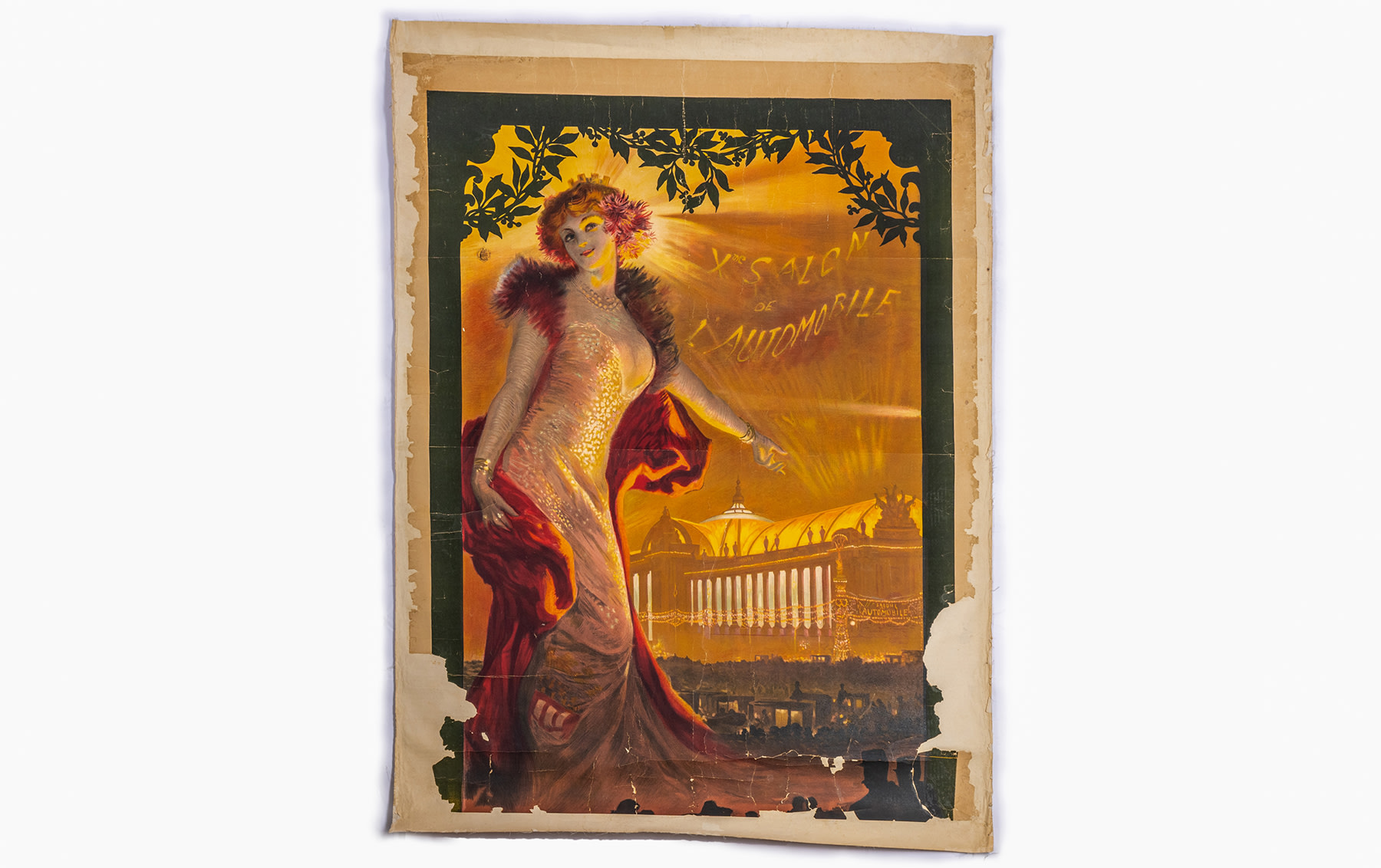 Exposition Xme Salon de L'Automobile Paris Poster, by Georges Rochegrosse, 1907