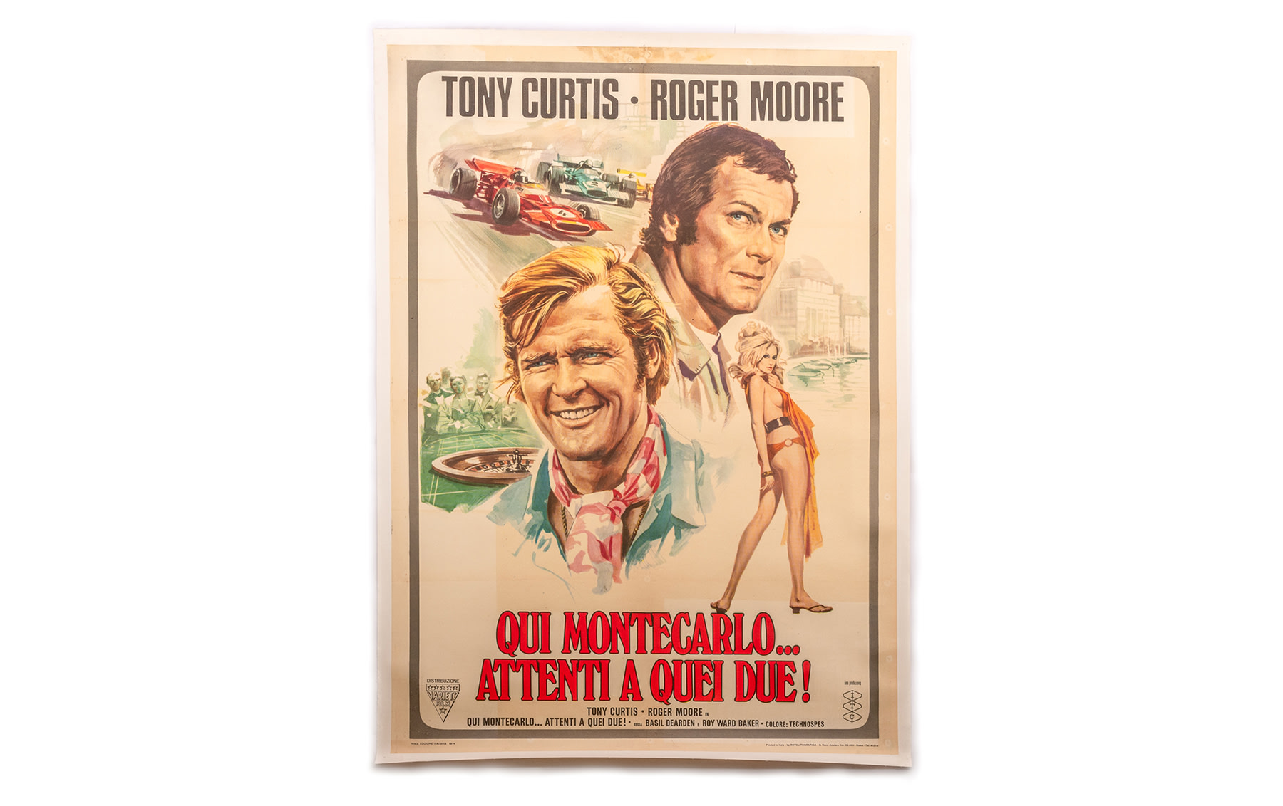 The Persuaders (Attenti a Quei Due) Film Poster, 1974