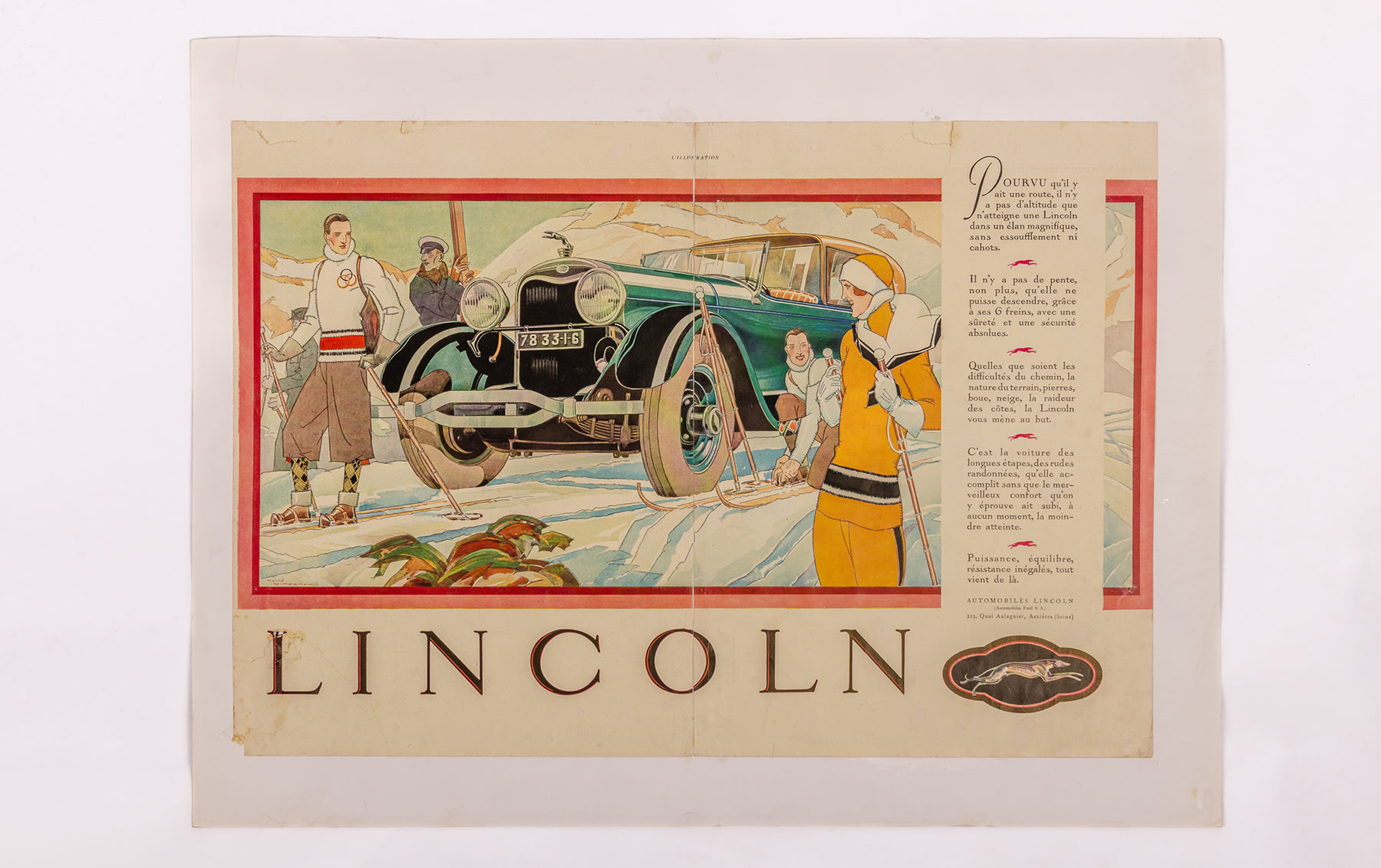 Lincoln Advertisement