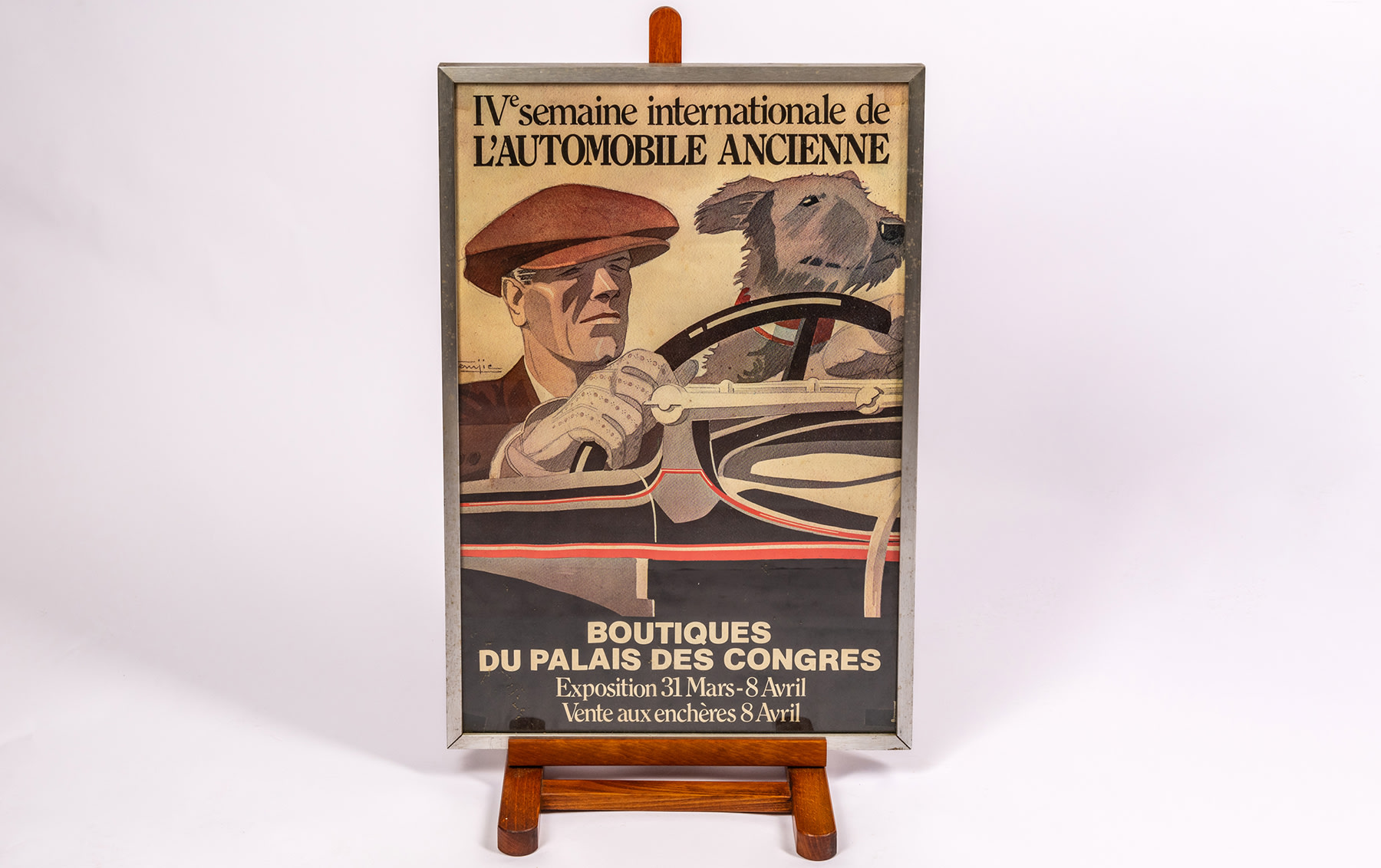 IV Semaine Internationale de L'Automobile Ancienne Poster, c. 1970