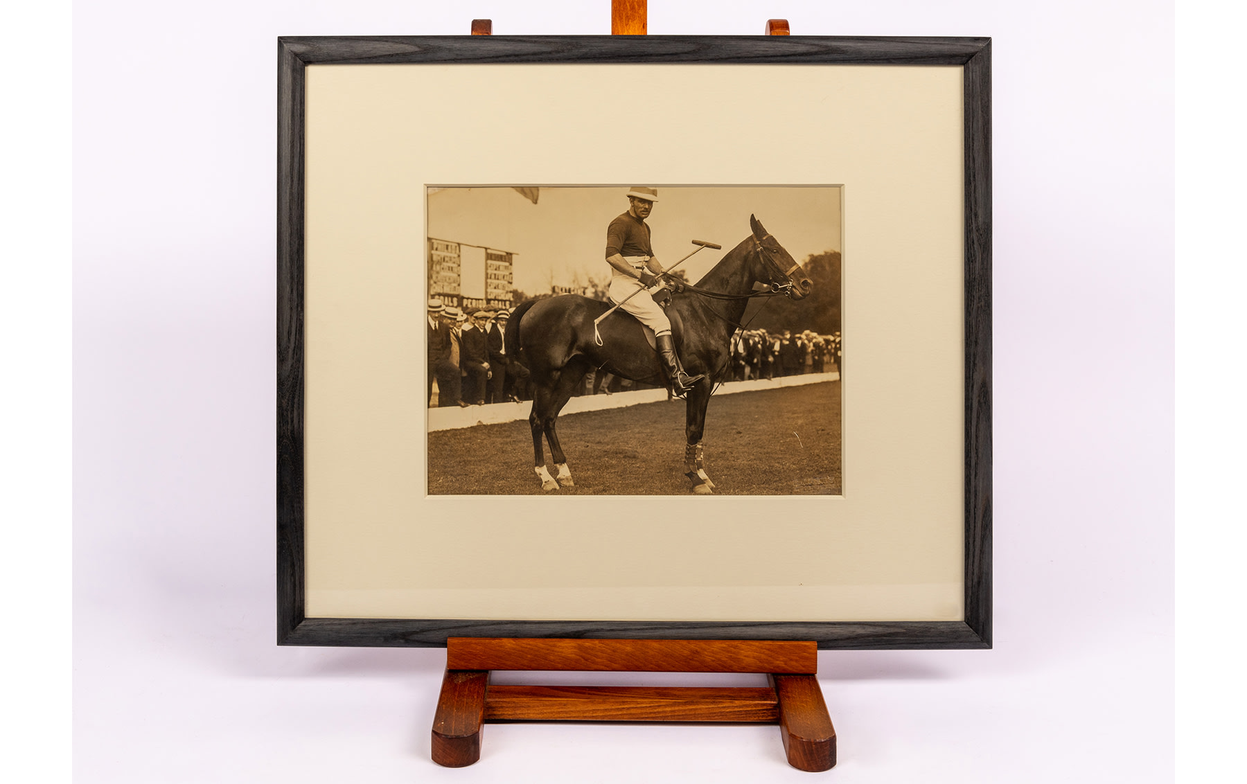 Group of Polo-Related Photographs, Weathervane, and 1932 Cover of 