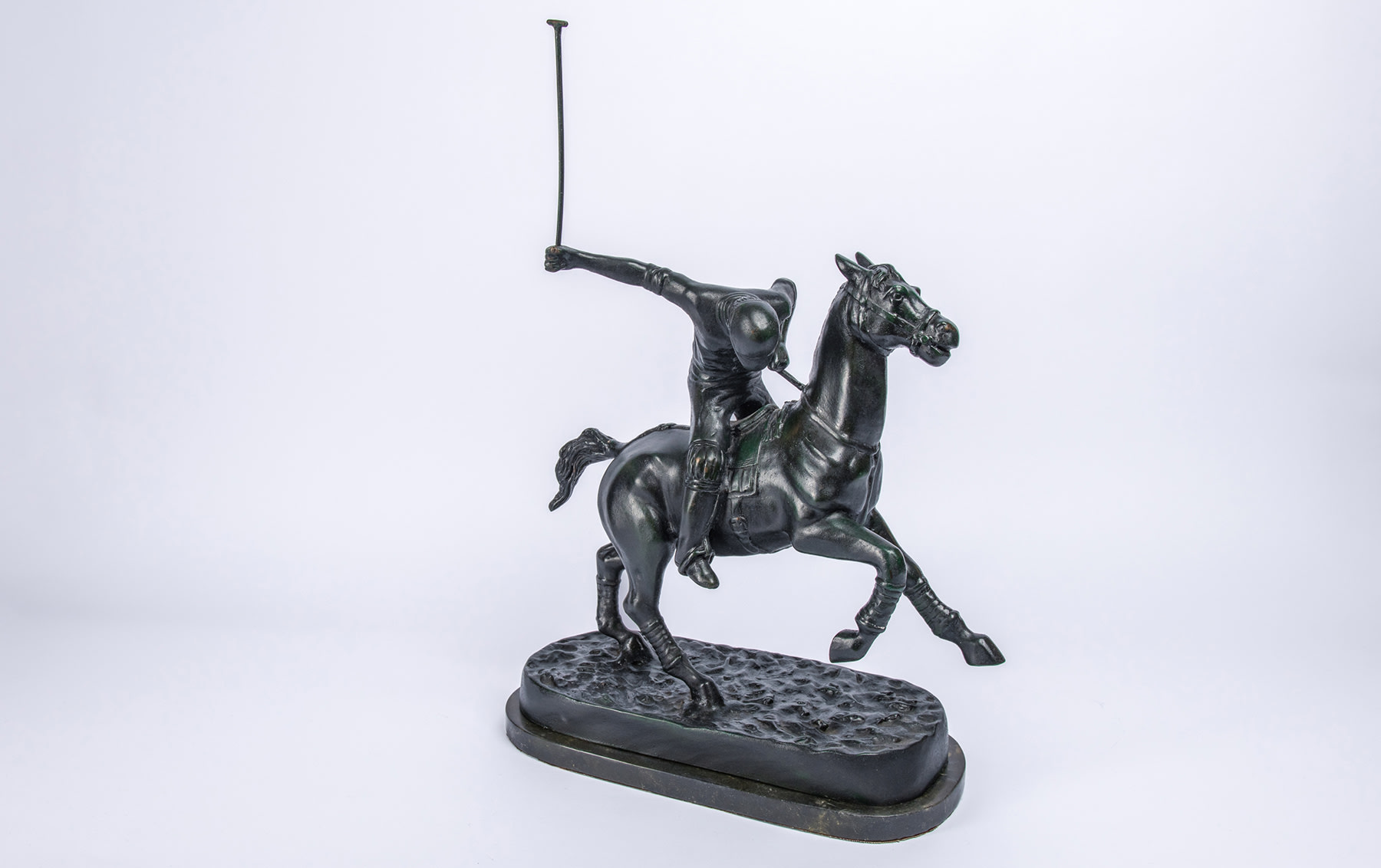 Bronze of a Polo Player, c. 1950
