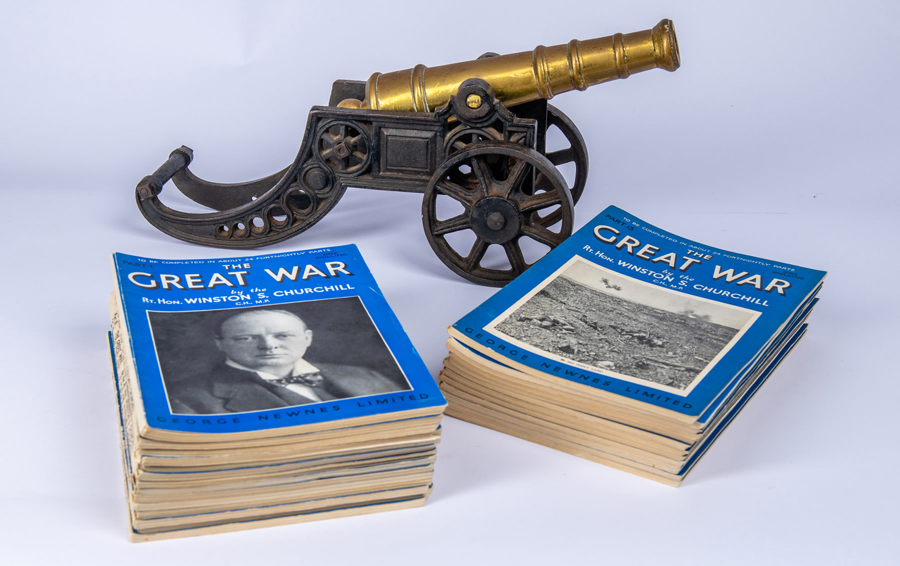 Bronze Signal Cannon and Complete Series of 