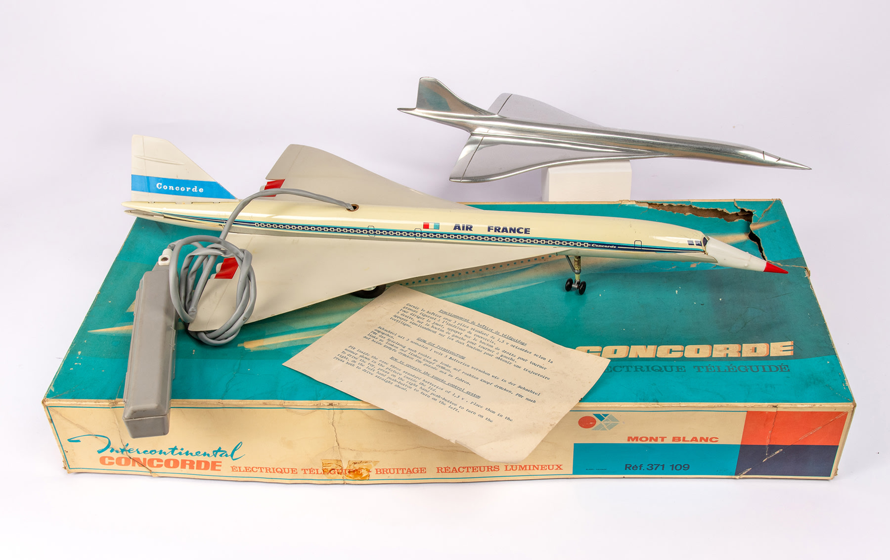 Pair of Concorde Models