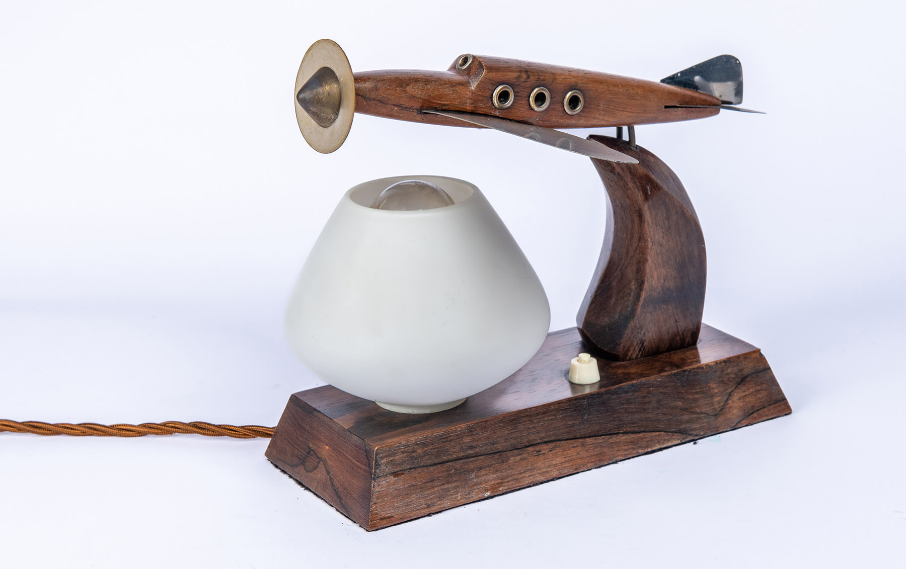 Avion Airplane Lamp, c. 1930s