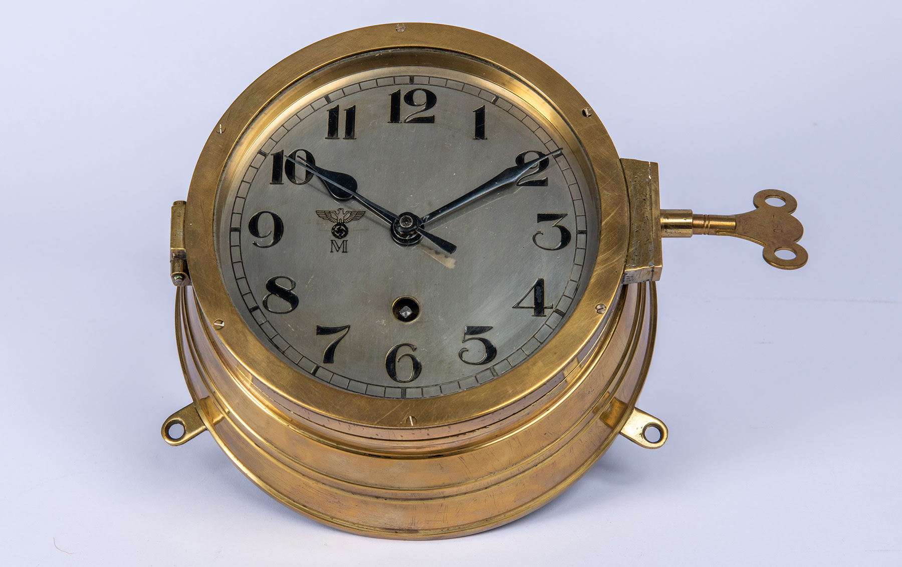Kriegsmarine Bulkhead Clock, c. 1940s
